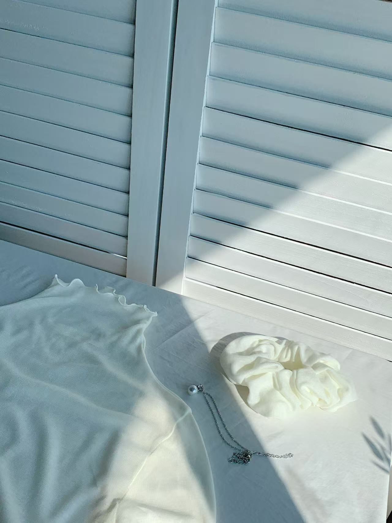 HELLO MILK TEE- 85961 高領上衣