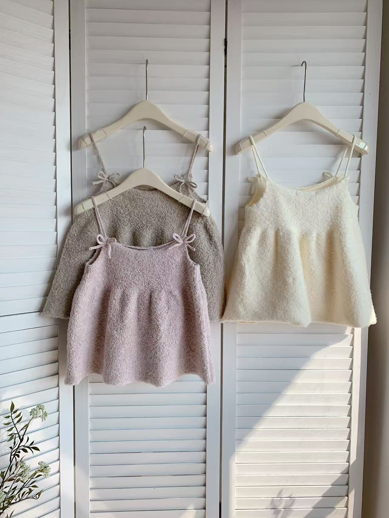 HELLO MILK TEE- 85914 吊帶上衣