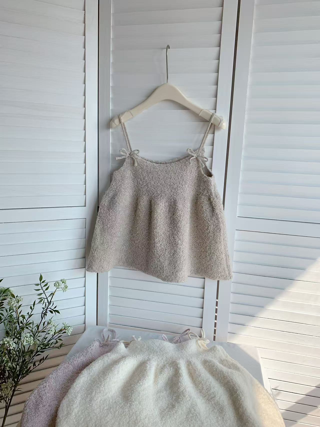 HELLO MILK TEE- 85914 吊帶上衣