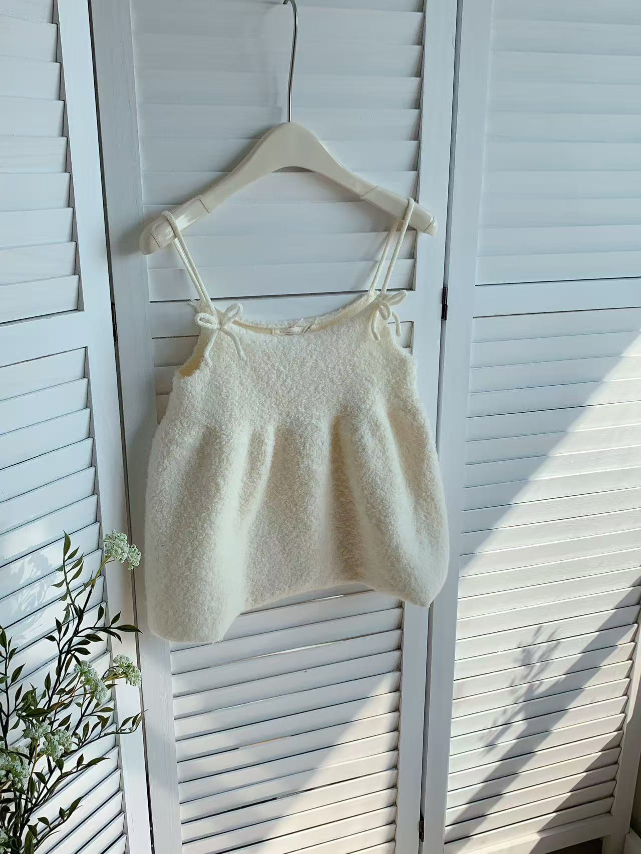 HELLO MILK TEE- 85914 吊帶上衣