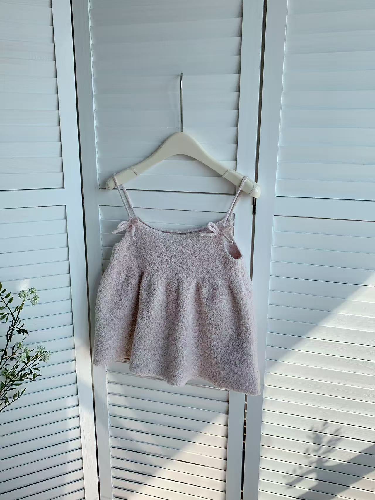 HELLO MILK TEE- 85914 吊帶上衣