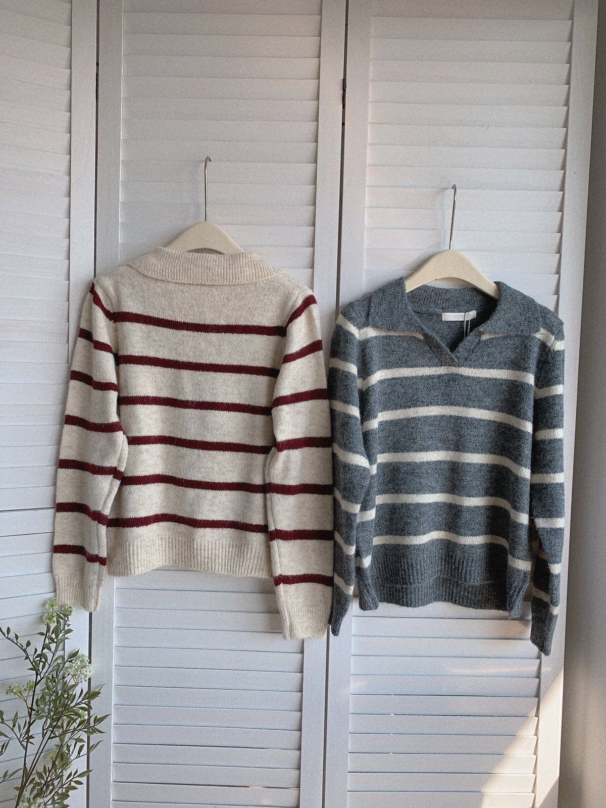 HELLO MILK TEE- 85731 條紋上衣