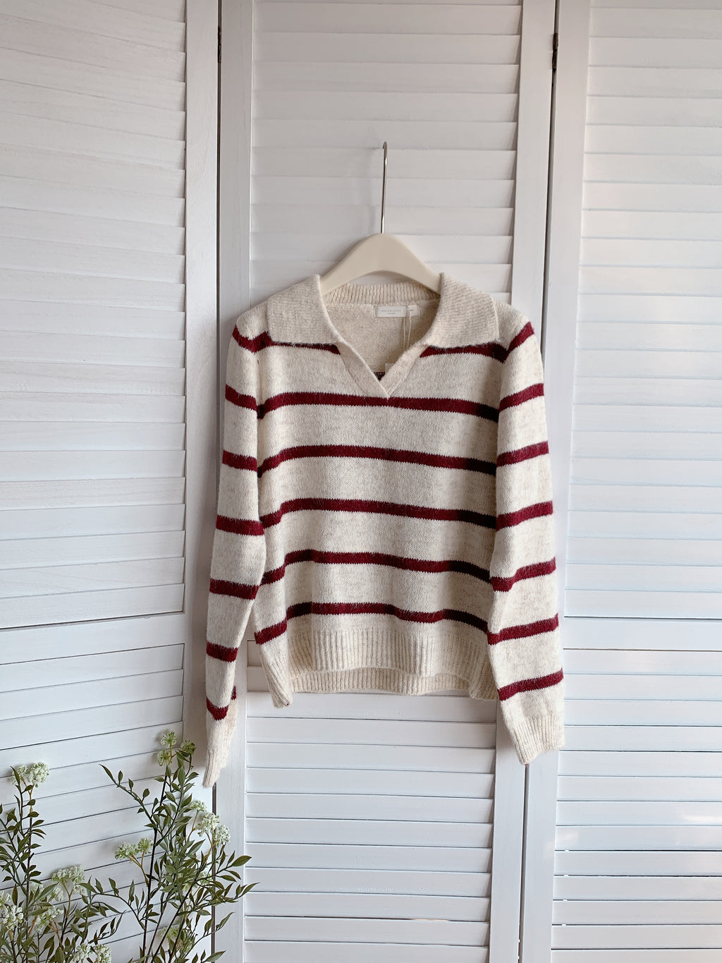 HELLO MILK TEE- 85731 條紋上衣