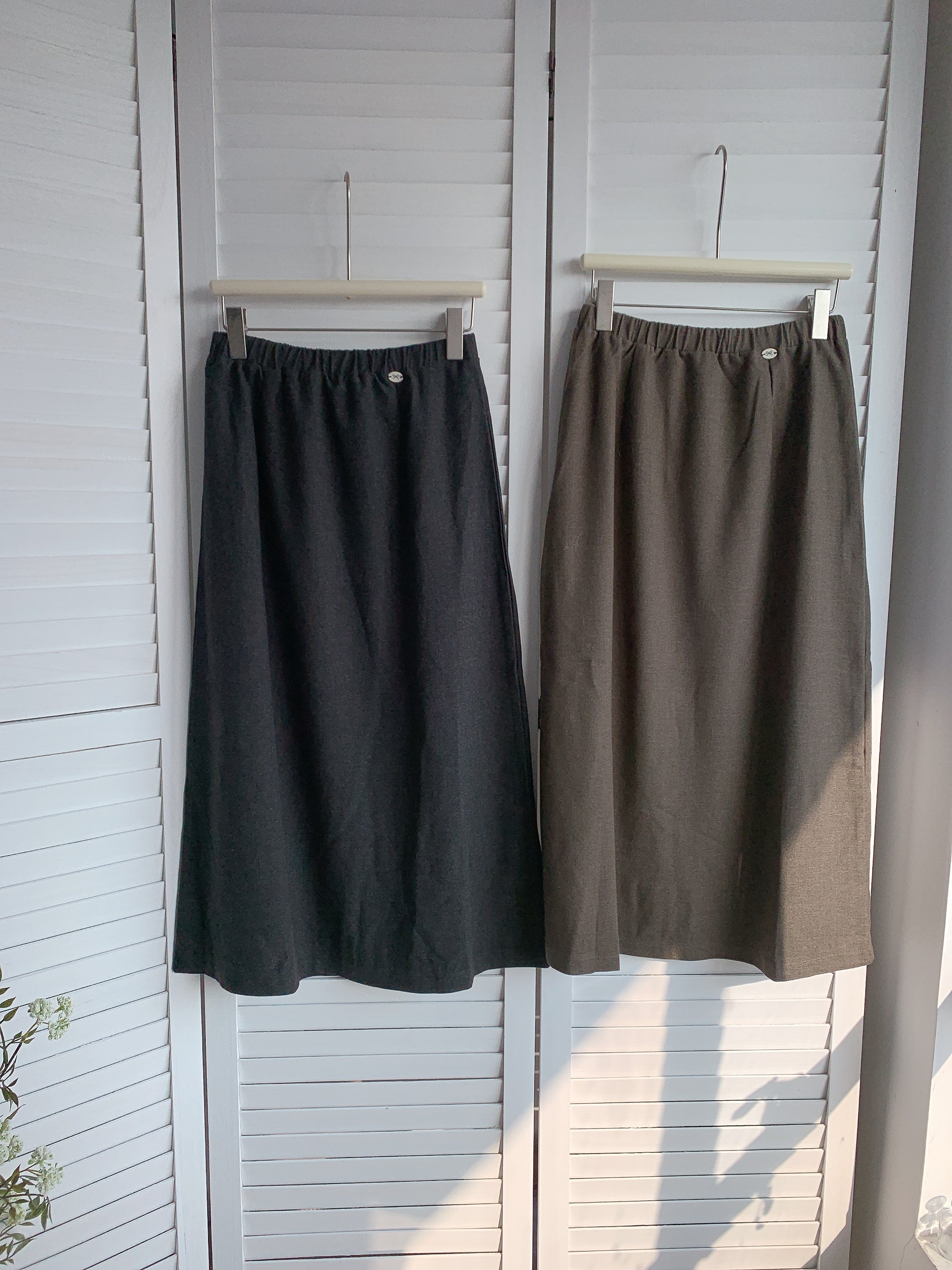 HELLO MILK TEE- 85833  百搭半裙