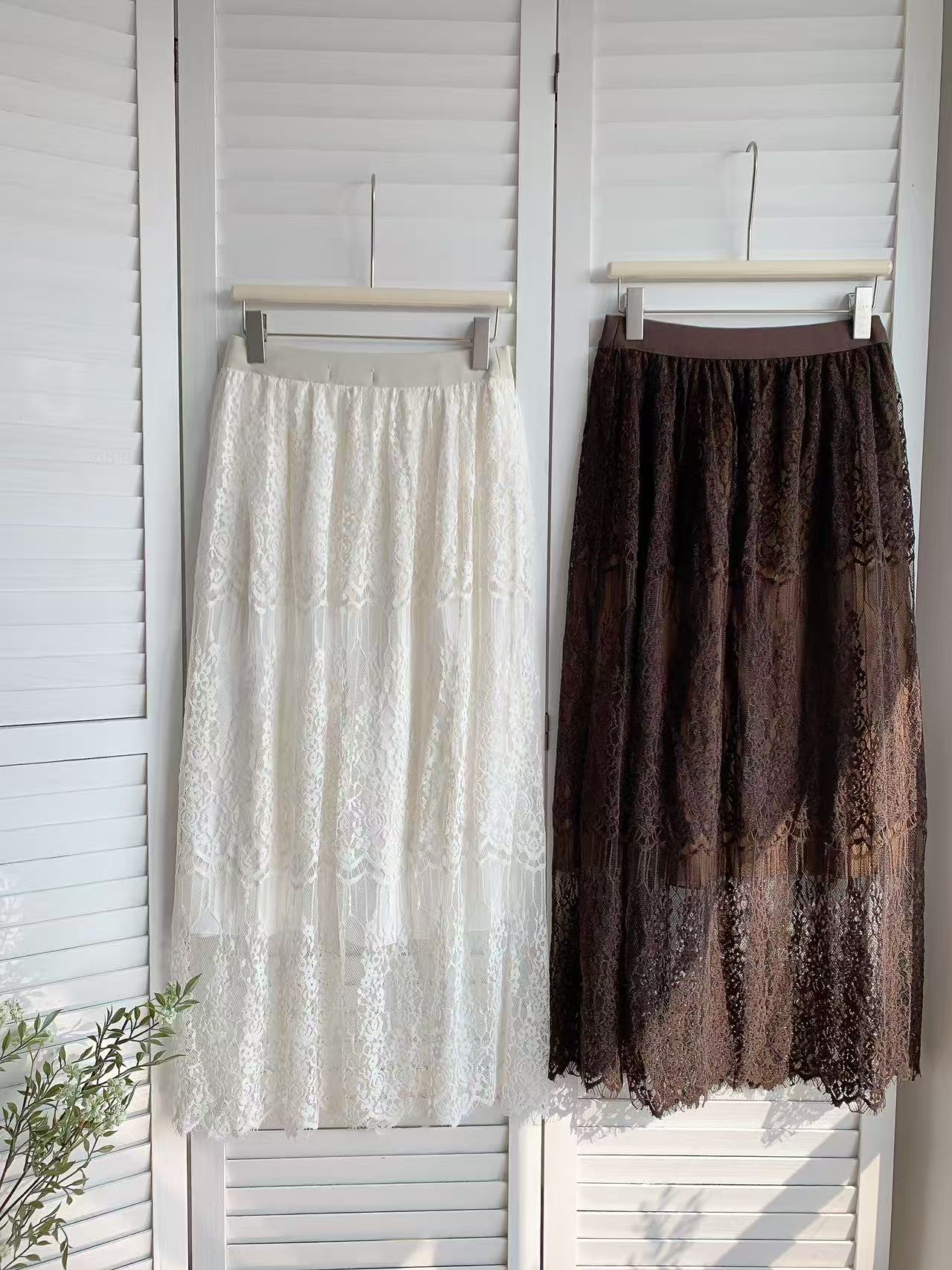 HELLO MILK TEE- 85960 仙氣半裙