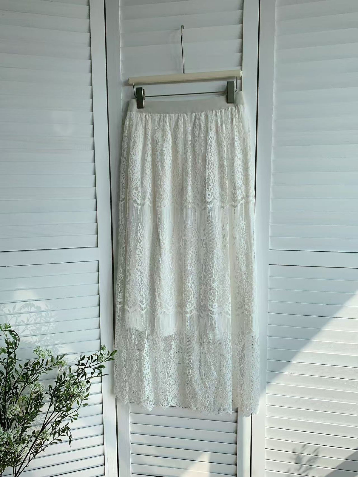 HELLO MILK TEE- 85960 仙氣半裙