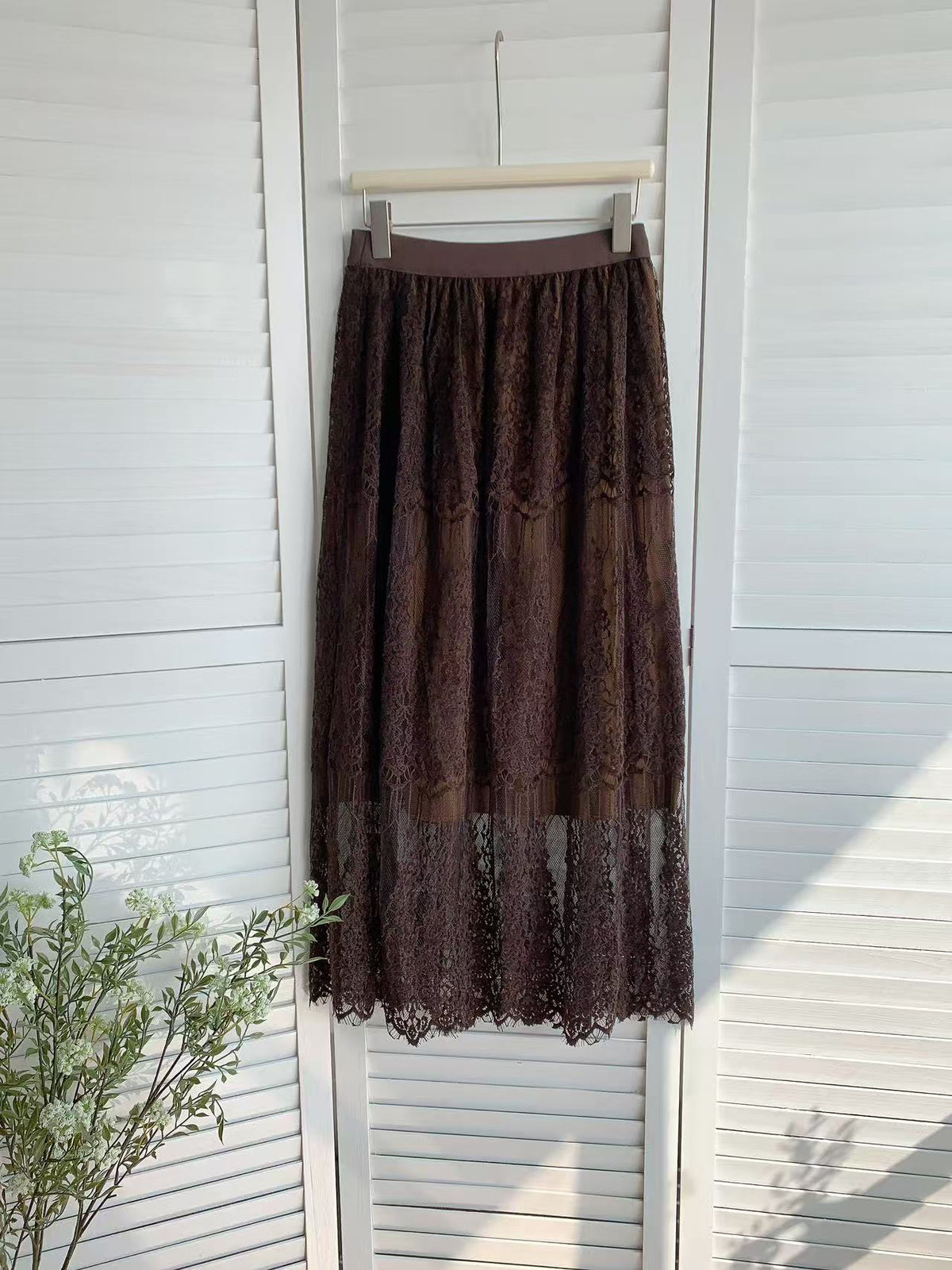 HELLO MILK TEE- 85960 仙氣半裙