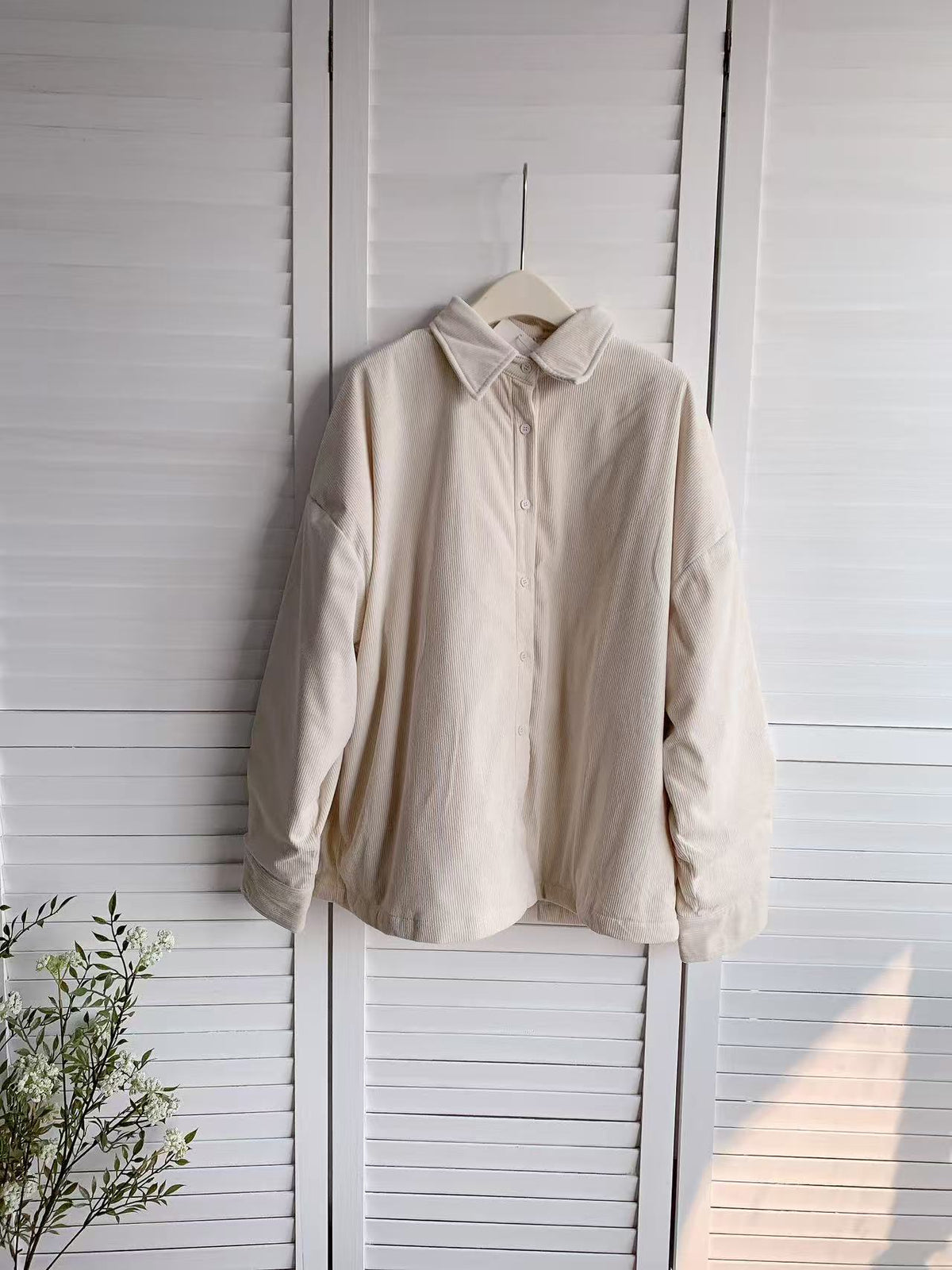 HELLO MILK TEE- 85925 翻領外套