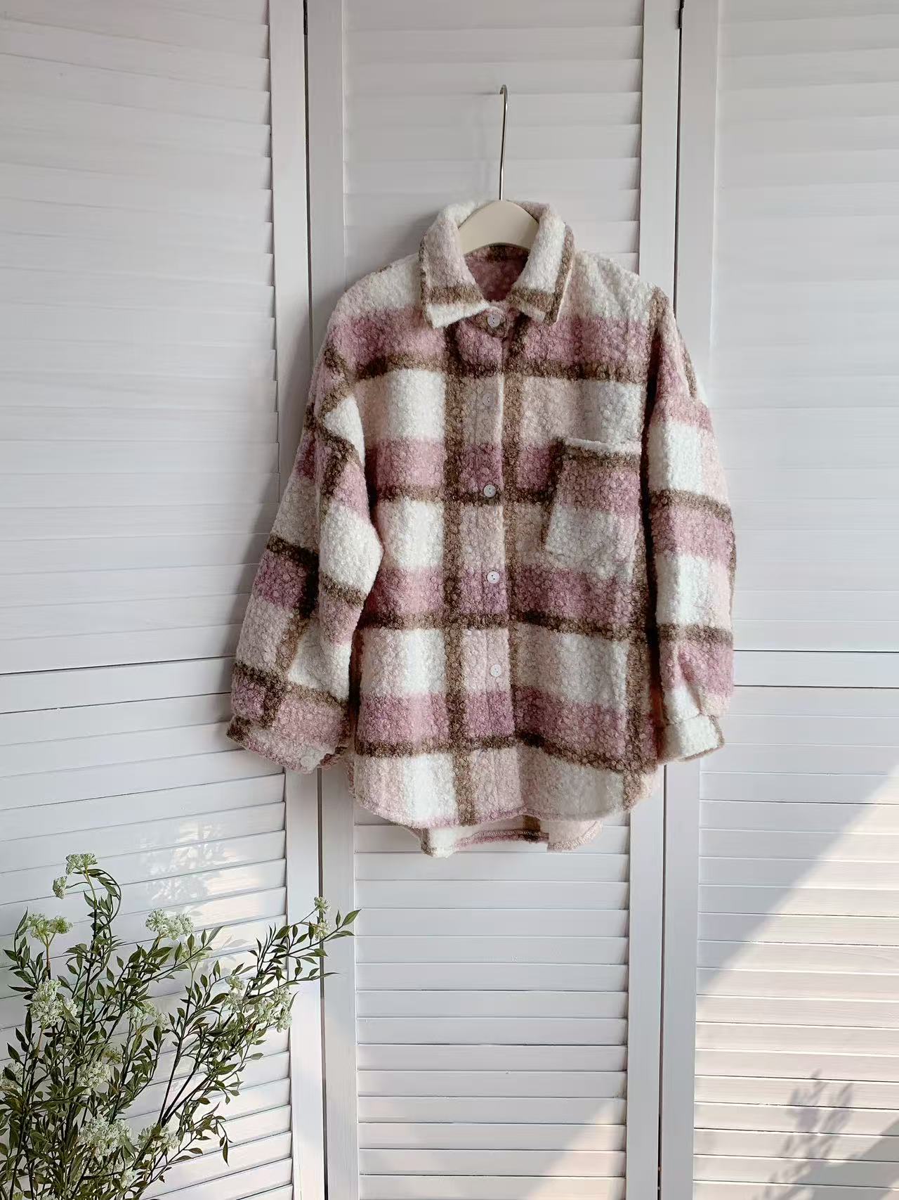 HELLO MILK TEE- 85894 襯衫外套