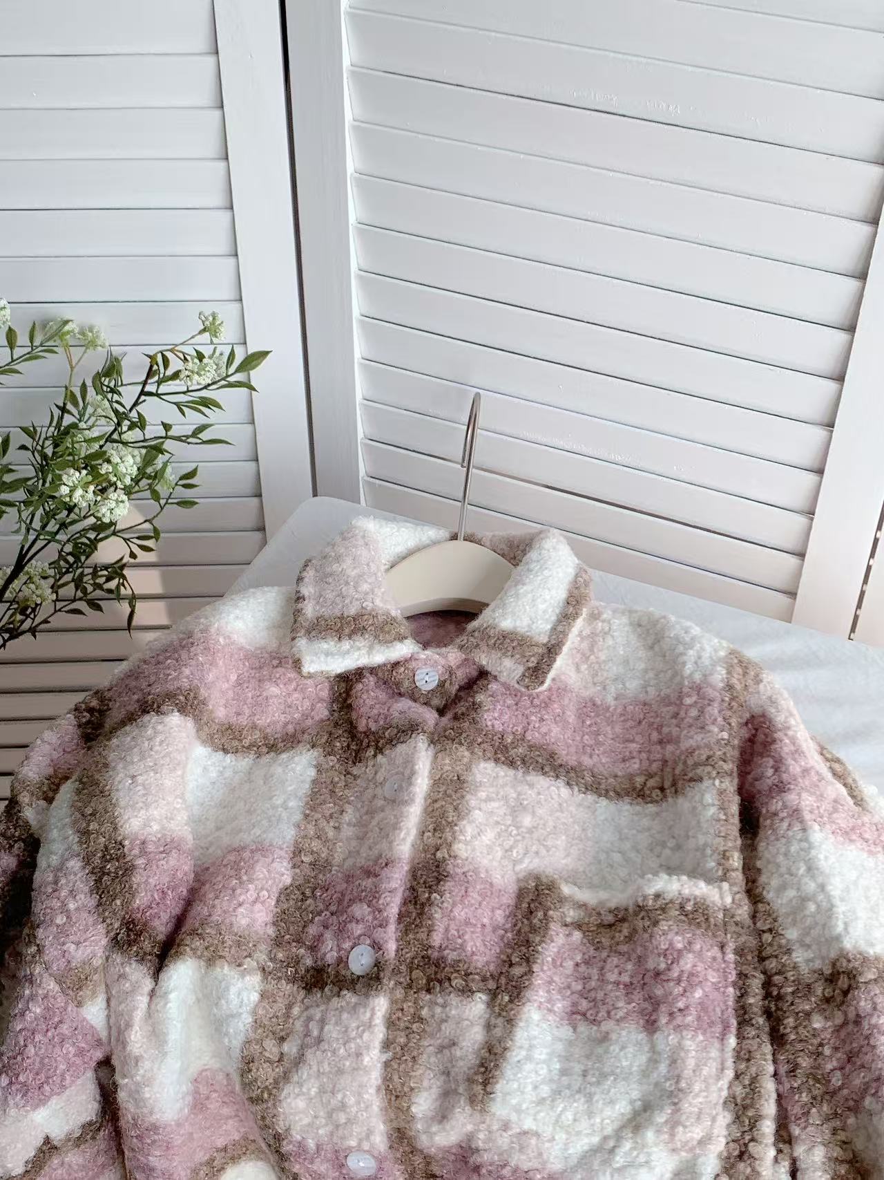 HELLO MILK TEE- 85894 襯衫外套