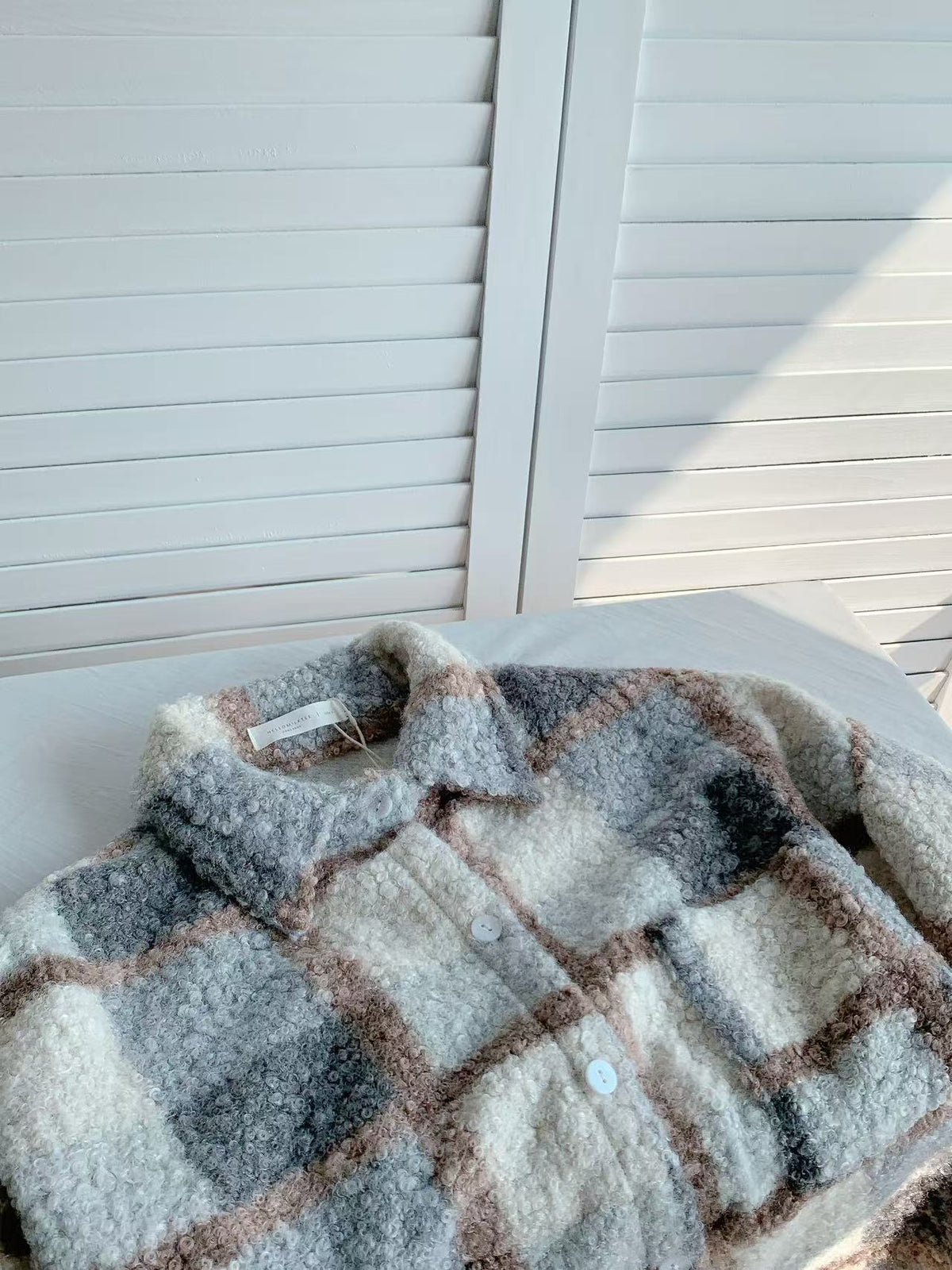 HELLO MILK TEE- 85894 襯衫外套