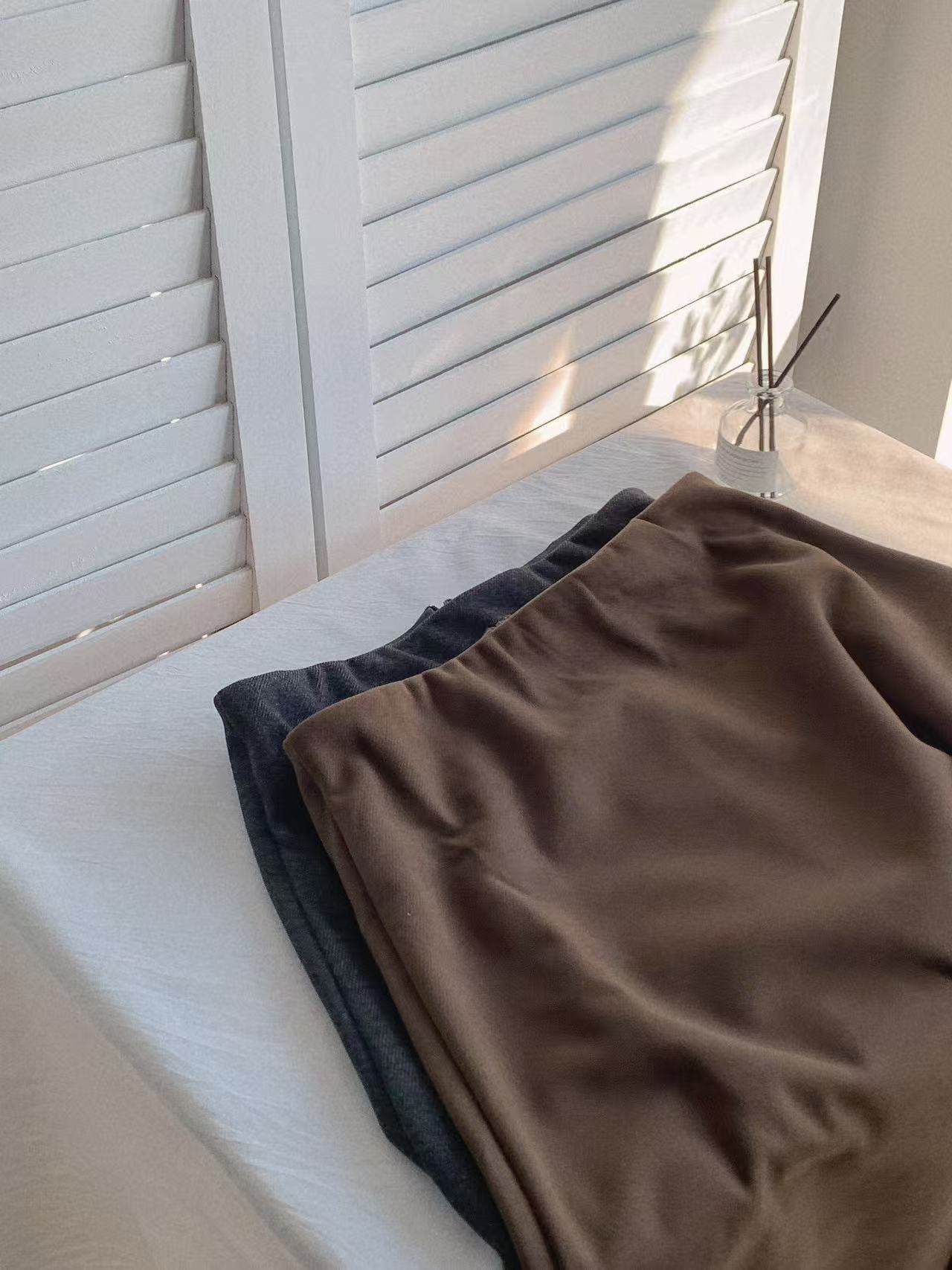 HELLO MILK TEE- 85958 純色半裙