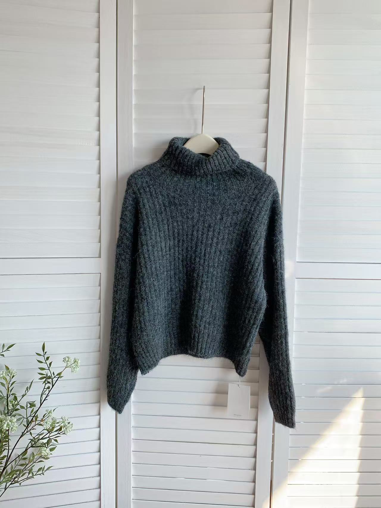 HELLO MILK TEE- 85896 高領打底衫