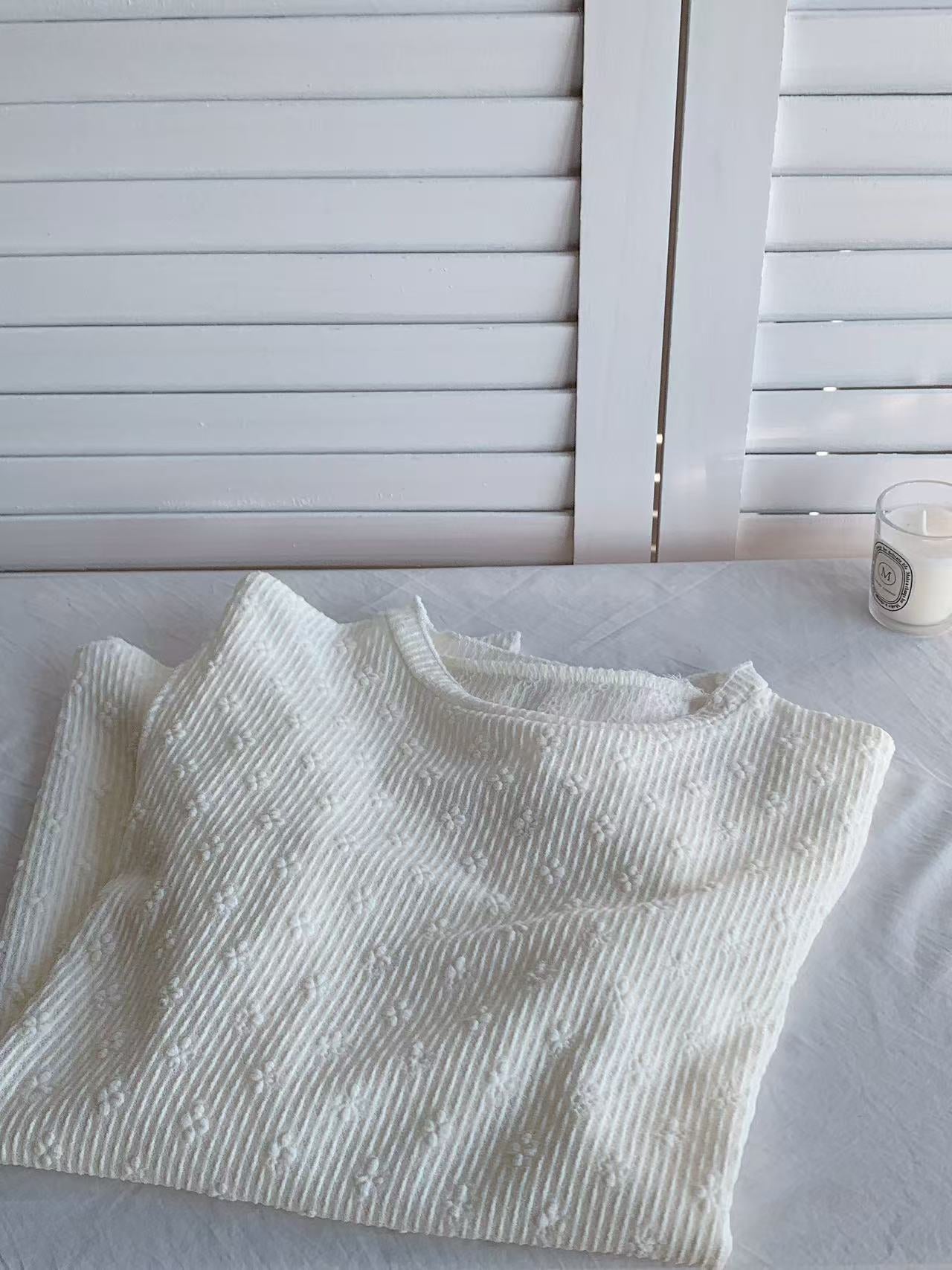 HELLO MILK TEE- 85944 百搭長袖衫