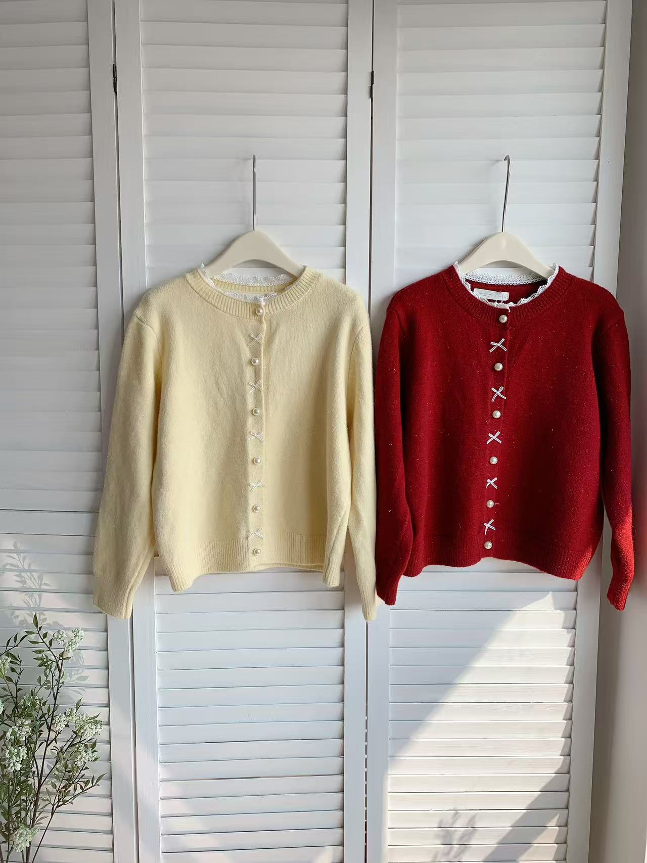 HELLO MILK TEE- 85996 圓領針織衫