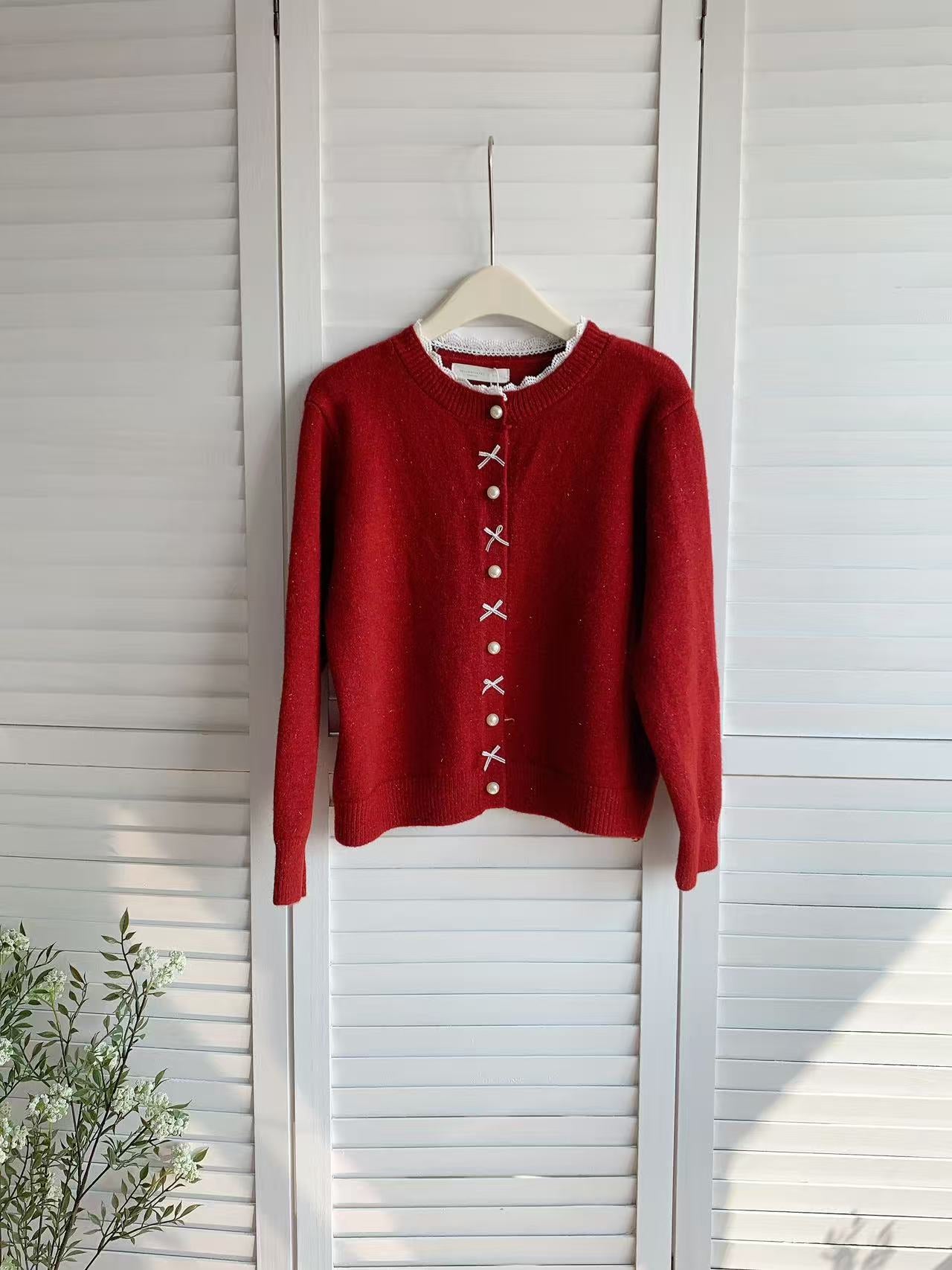 HELLO MILK TEE- 85996 圓領針織衫