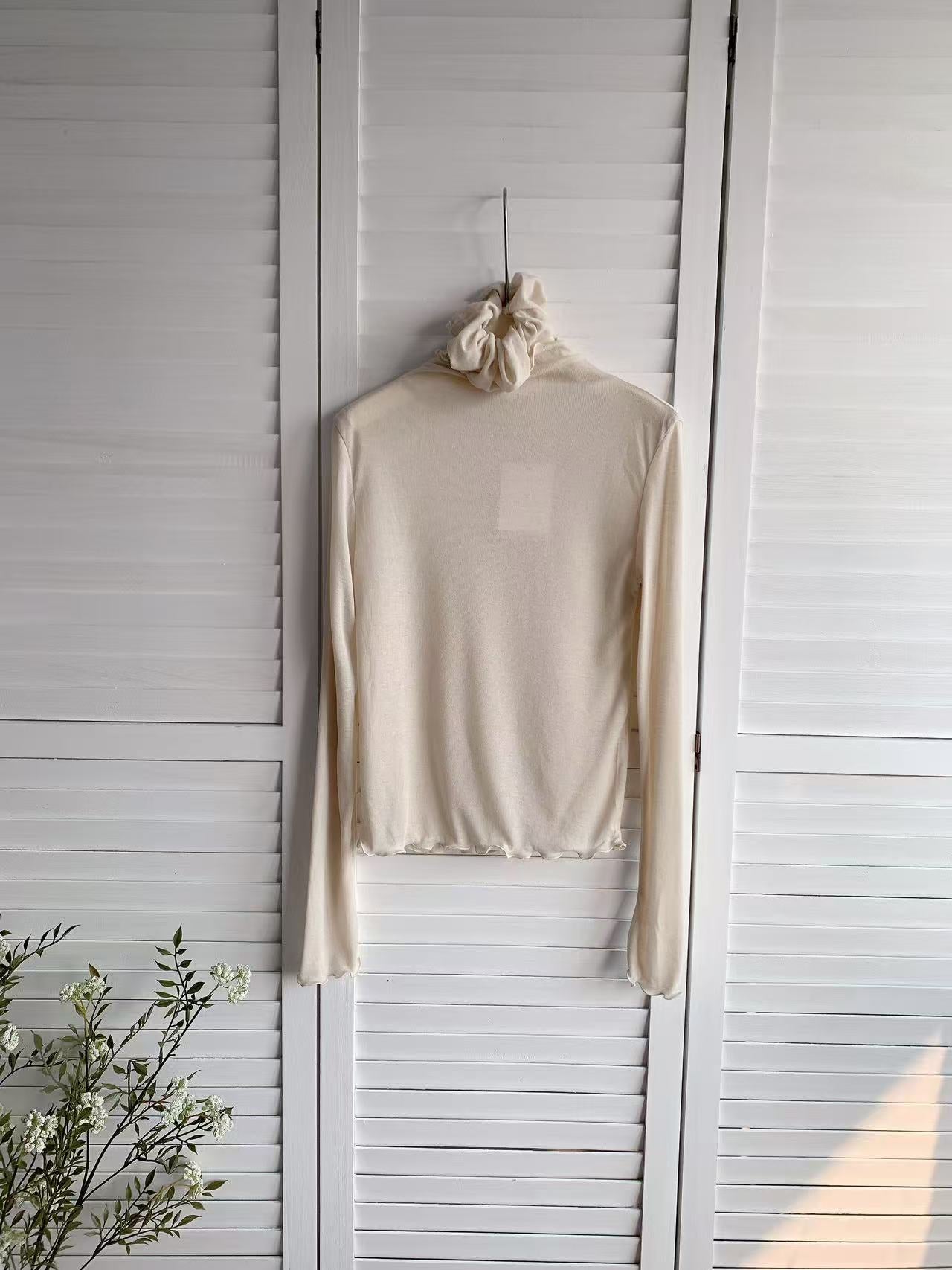 HELLO MILK TEE- 85961 高領上衣