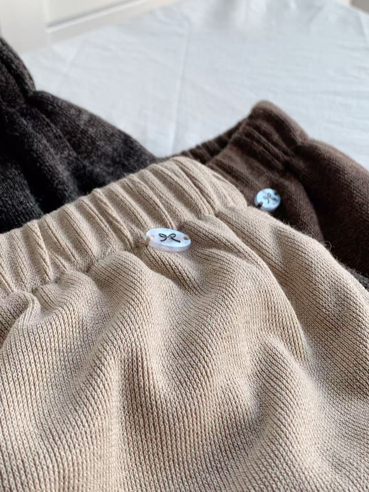 HELLO MILK TEE- 85922 純色半裙