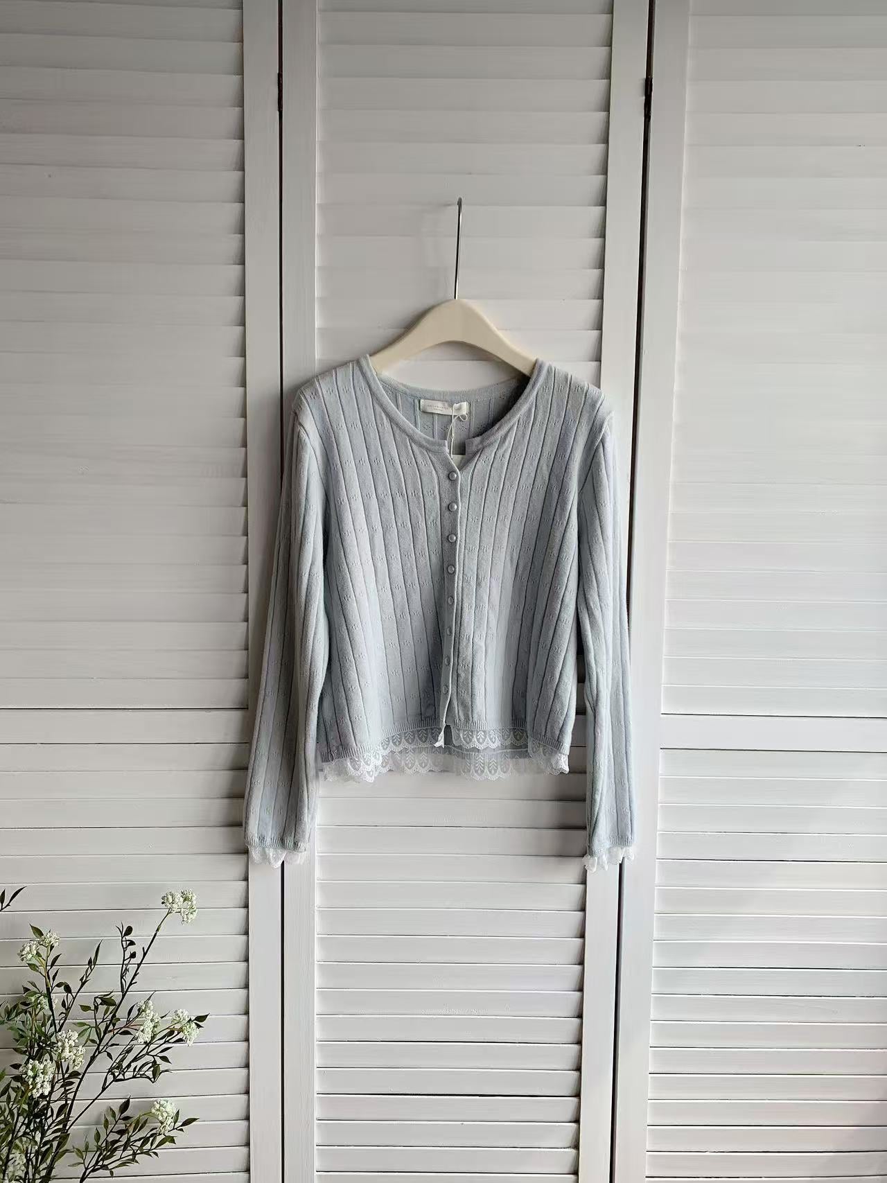 HELLO MILK TEE- 85981 法式小衫