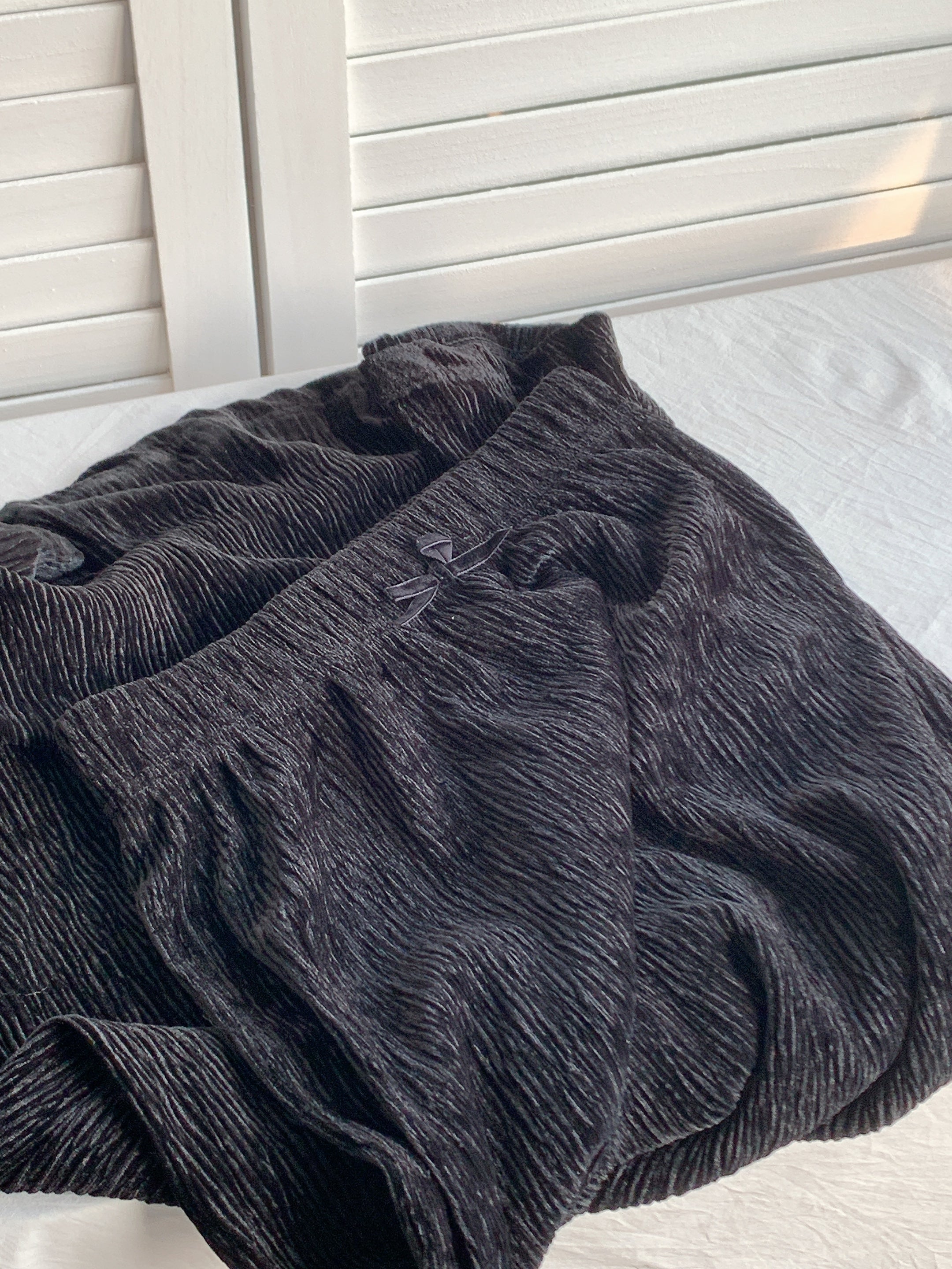 HELLO MILK TEE- 85955 絲絨魚尾裙