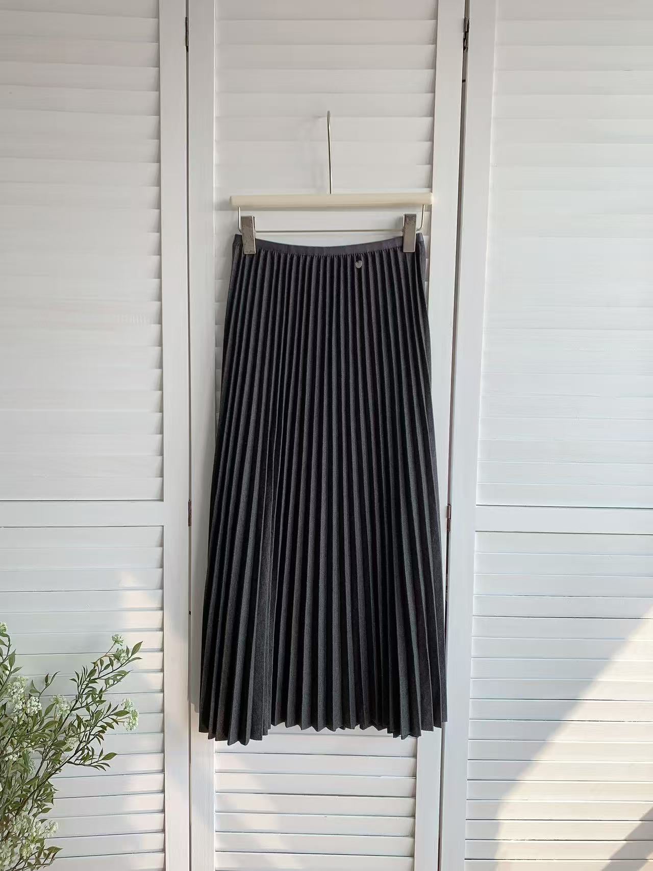 HELLO MILK TEE- 85957 百褶半裙