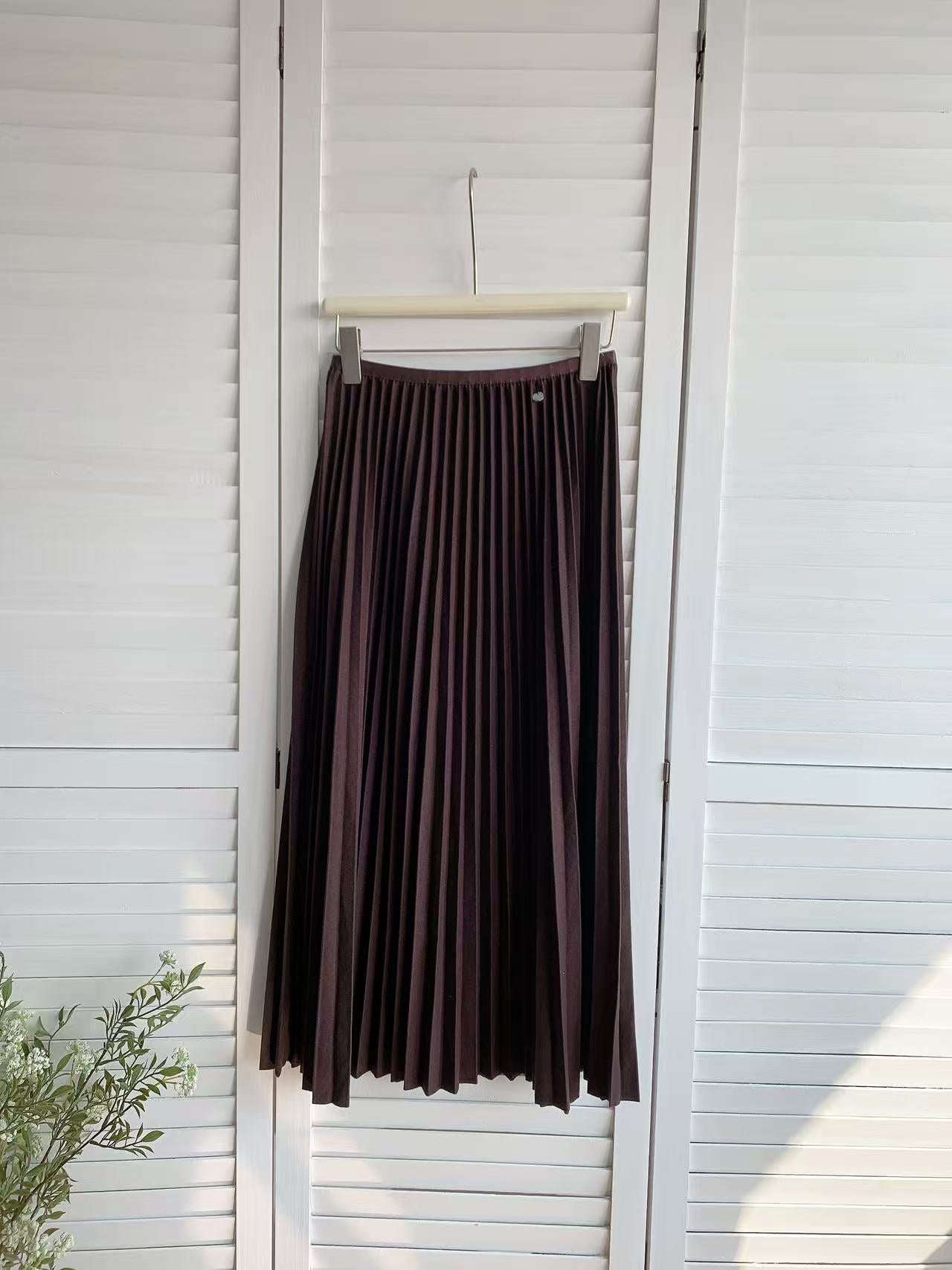 HELLO MILK TEE- 85957 百褶半裙