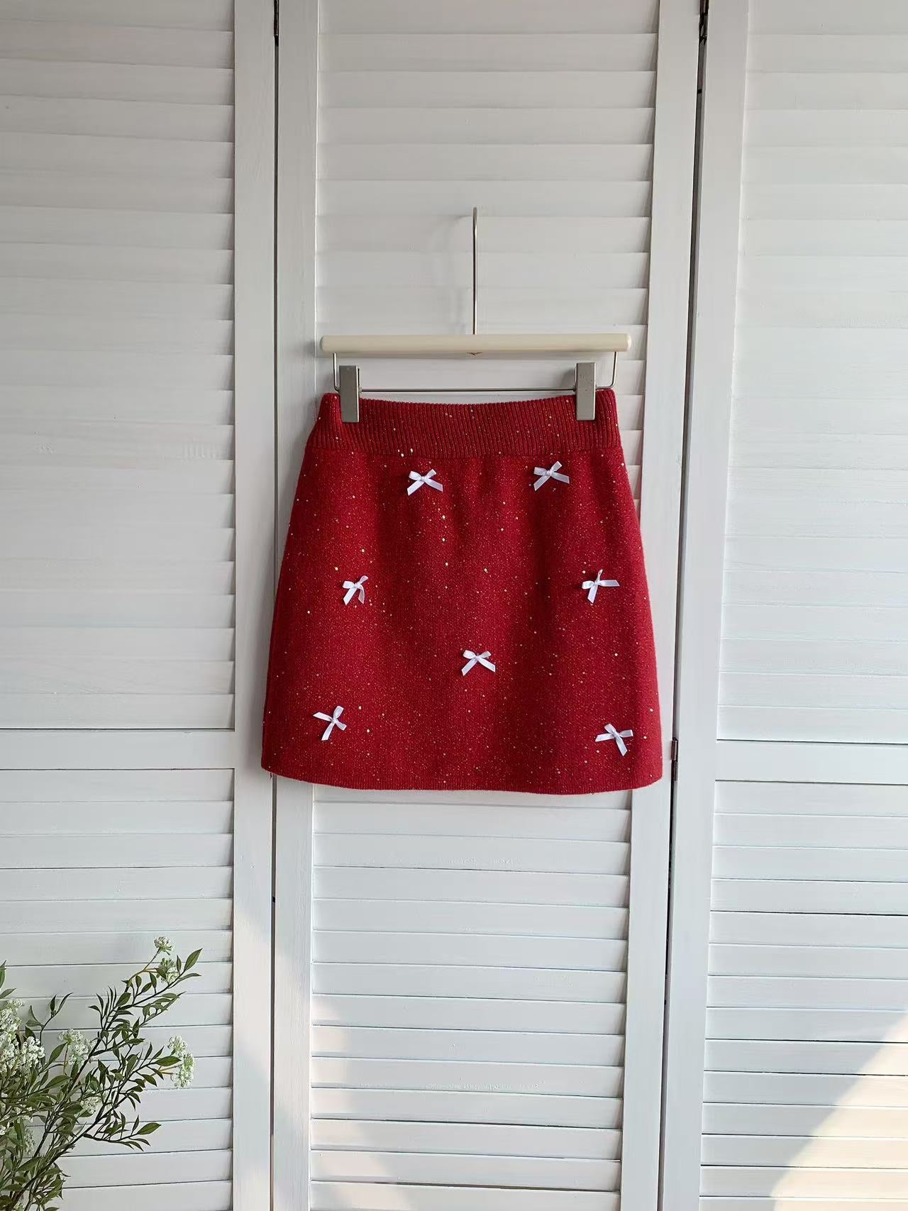 HELLO MILK TEE- 85924 百搭短裙