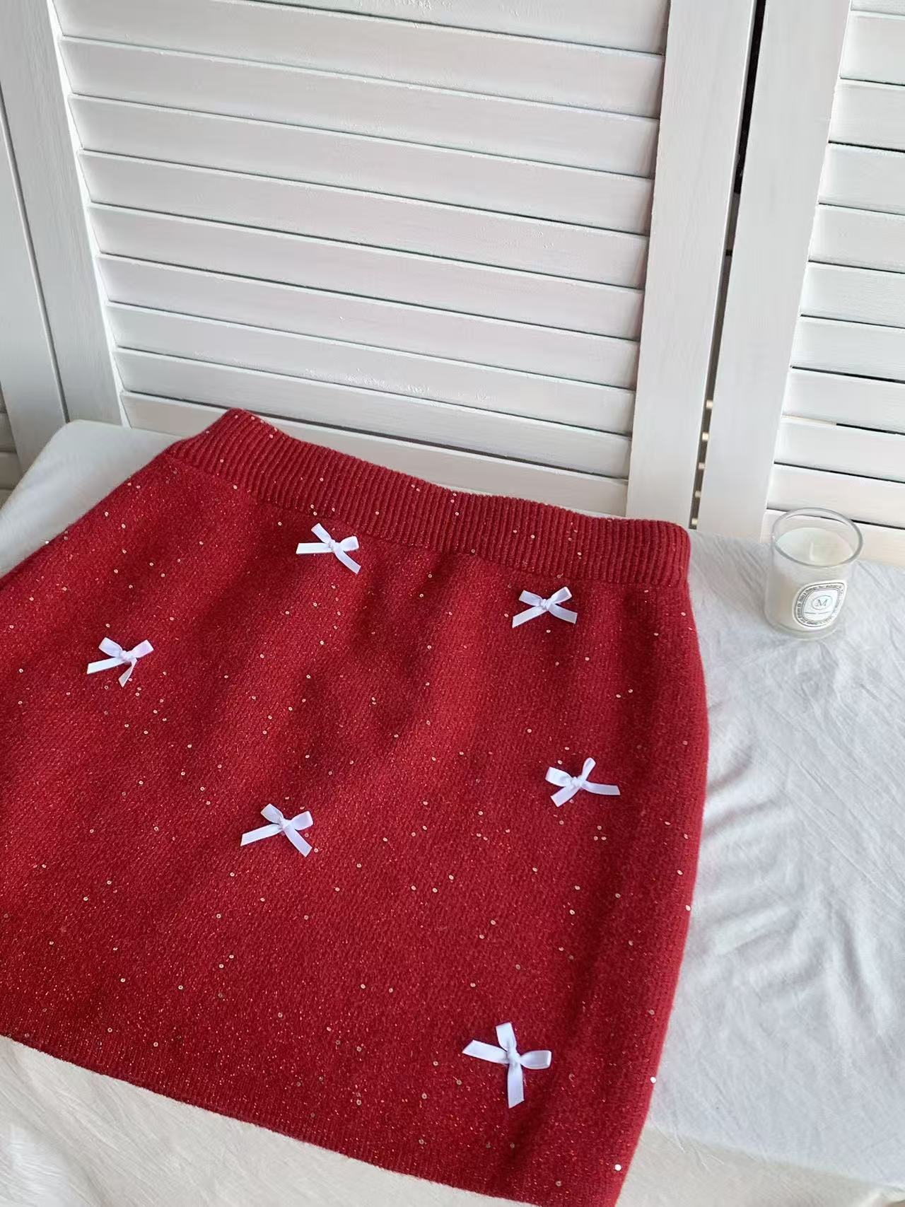 HELLO MILK TEE- 85924 百搭短裙