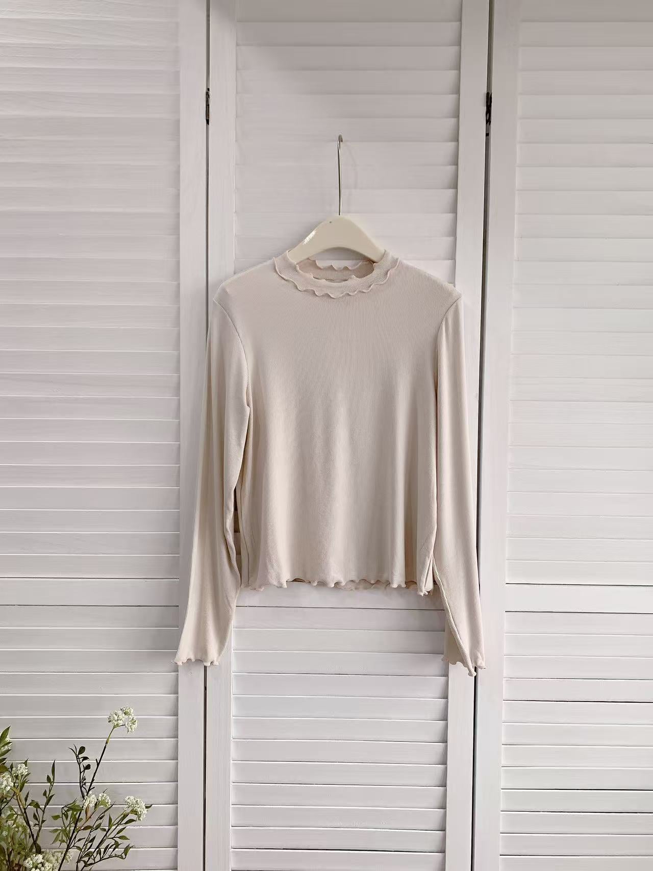 HELLO MILK TEE- 86002 百搭打底衫