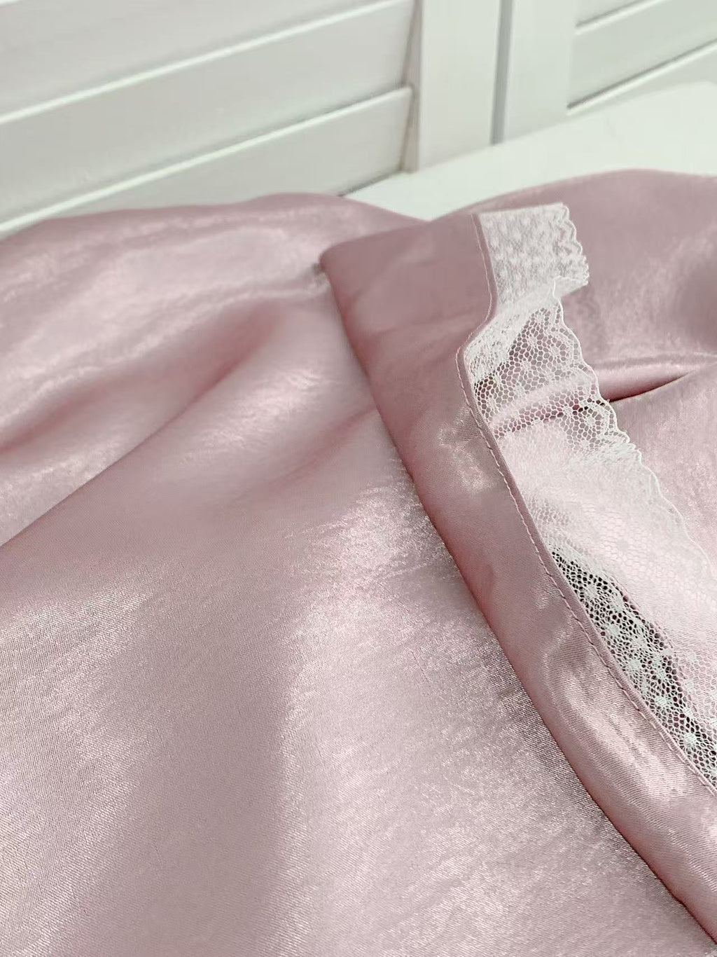 HELLO MILK TEE- 86008 緞面半裙