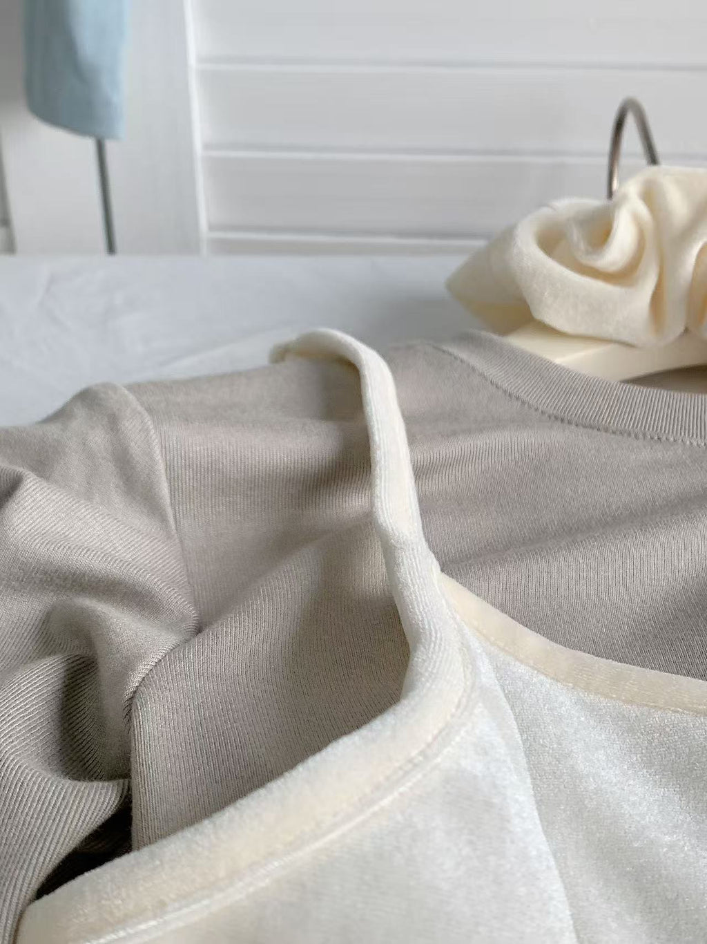 HELLO MILK TEE- 85926 韓系套裝