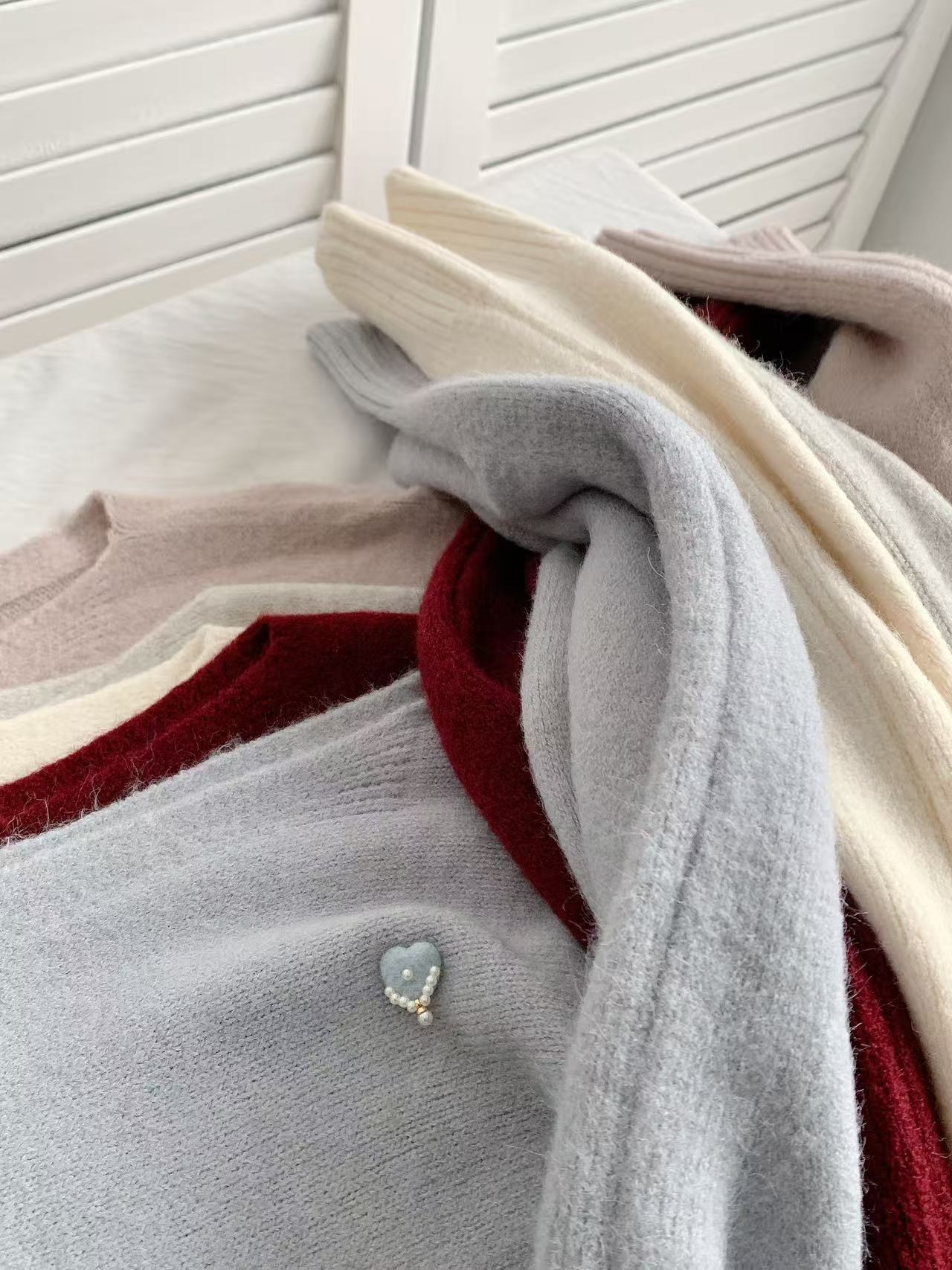 HELLO MILK TEE- 86007 簡約兩件套