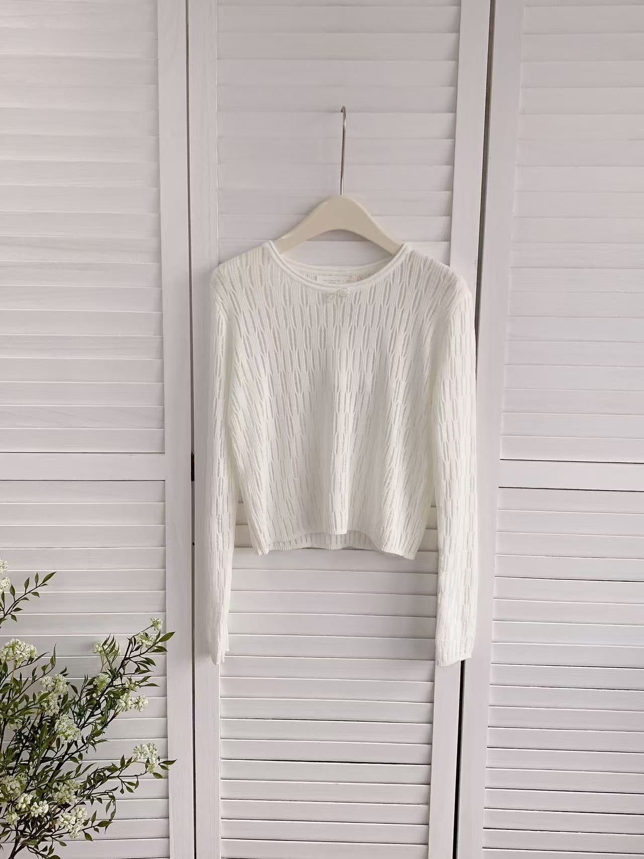 HELLO MILK TEE- 85990 簡約質感衫