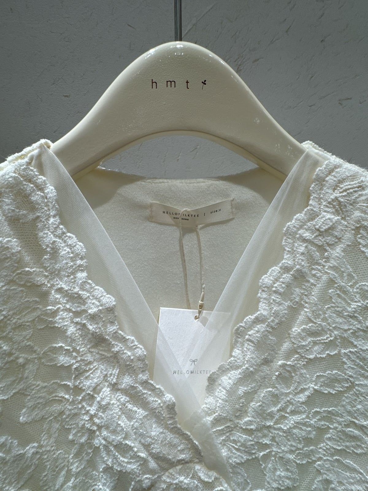 HELLO MILK TEE- 86006 法式上衣