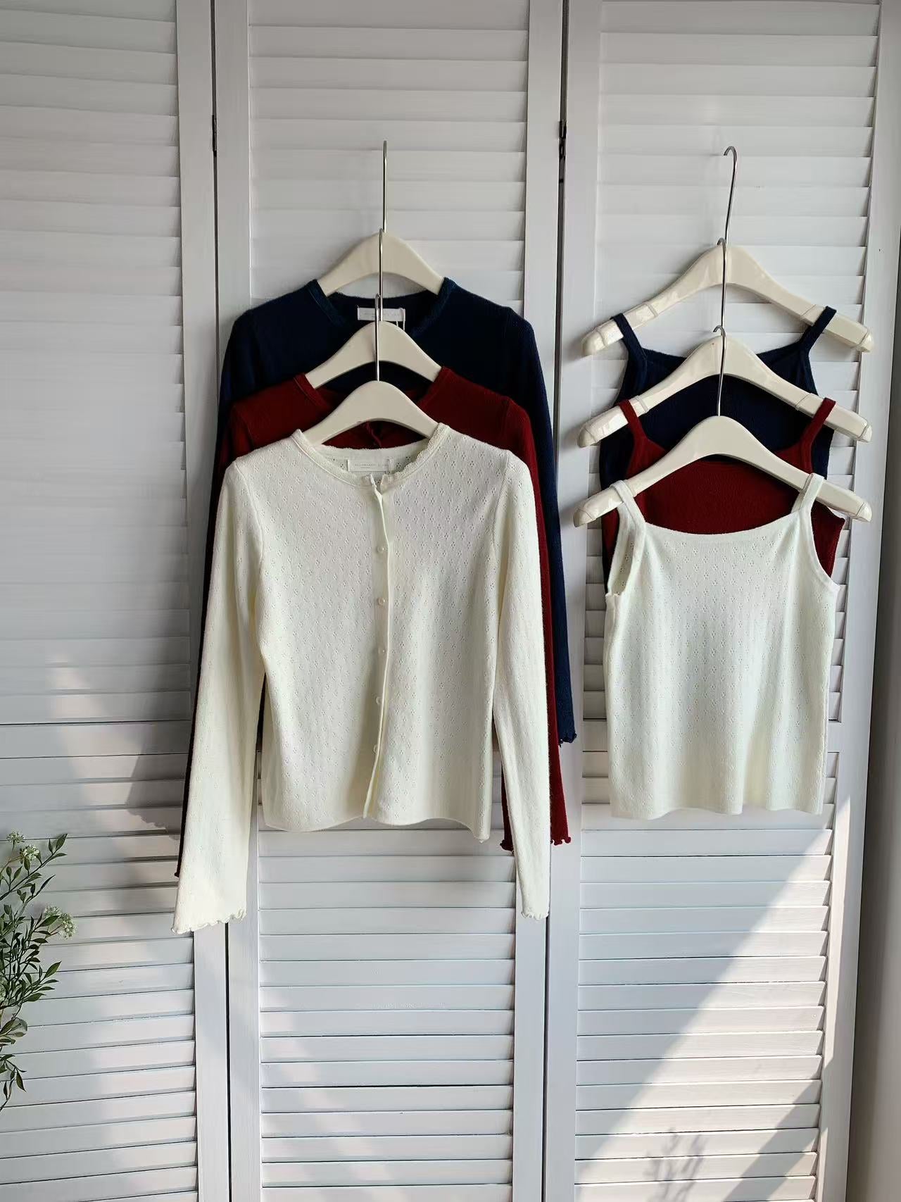 HELLO MILK TEE- 85980 簡約兩件套