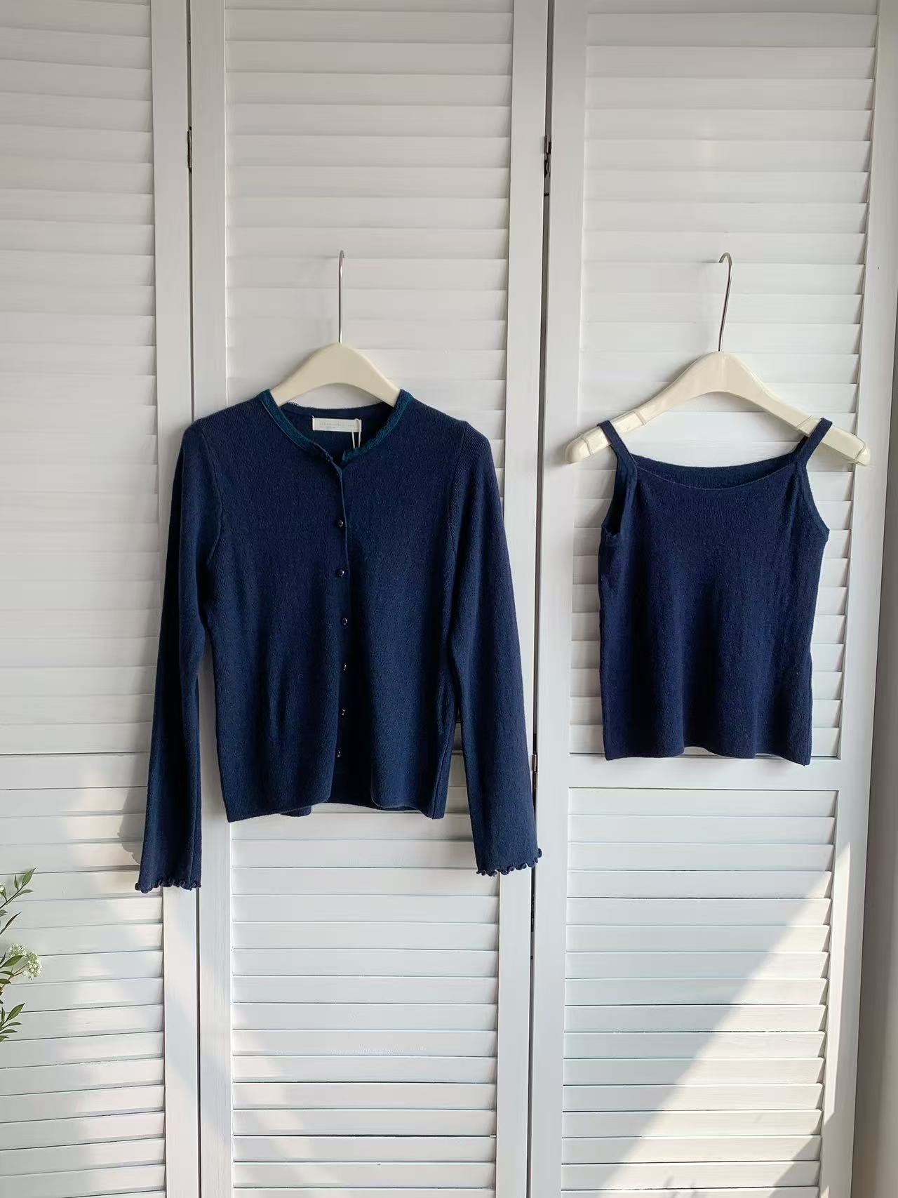 HELLO MILK TEE- 85980 簡約兩件套