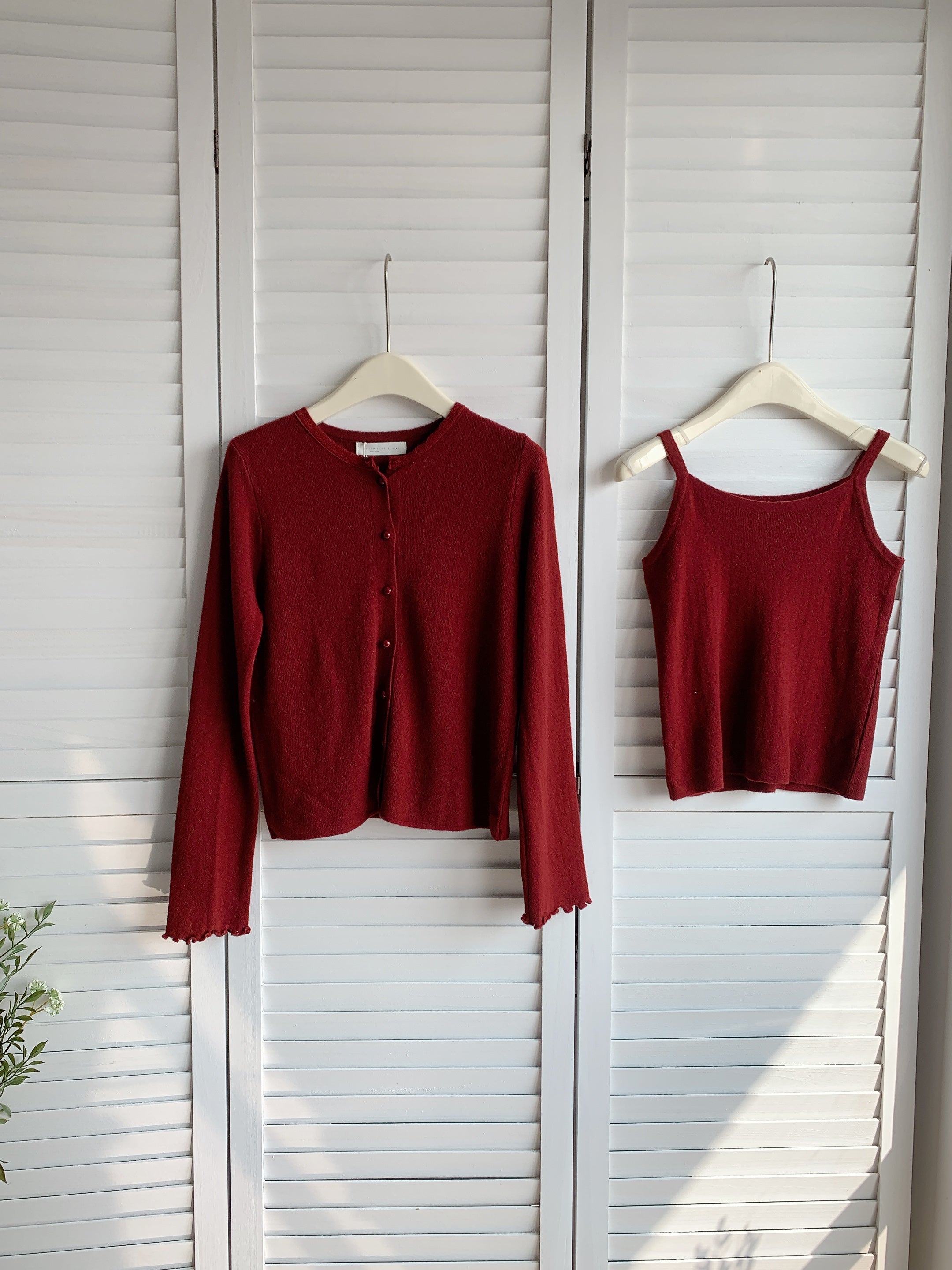 HELLO MILK TEE- 85980 簡約兩件套