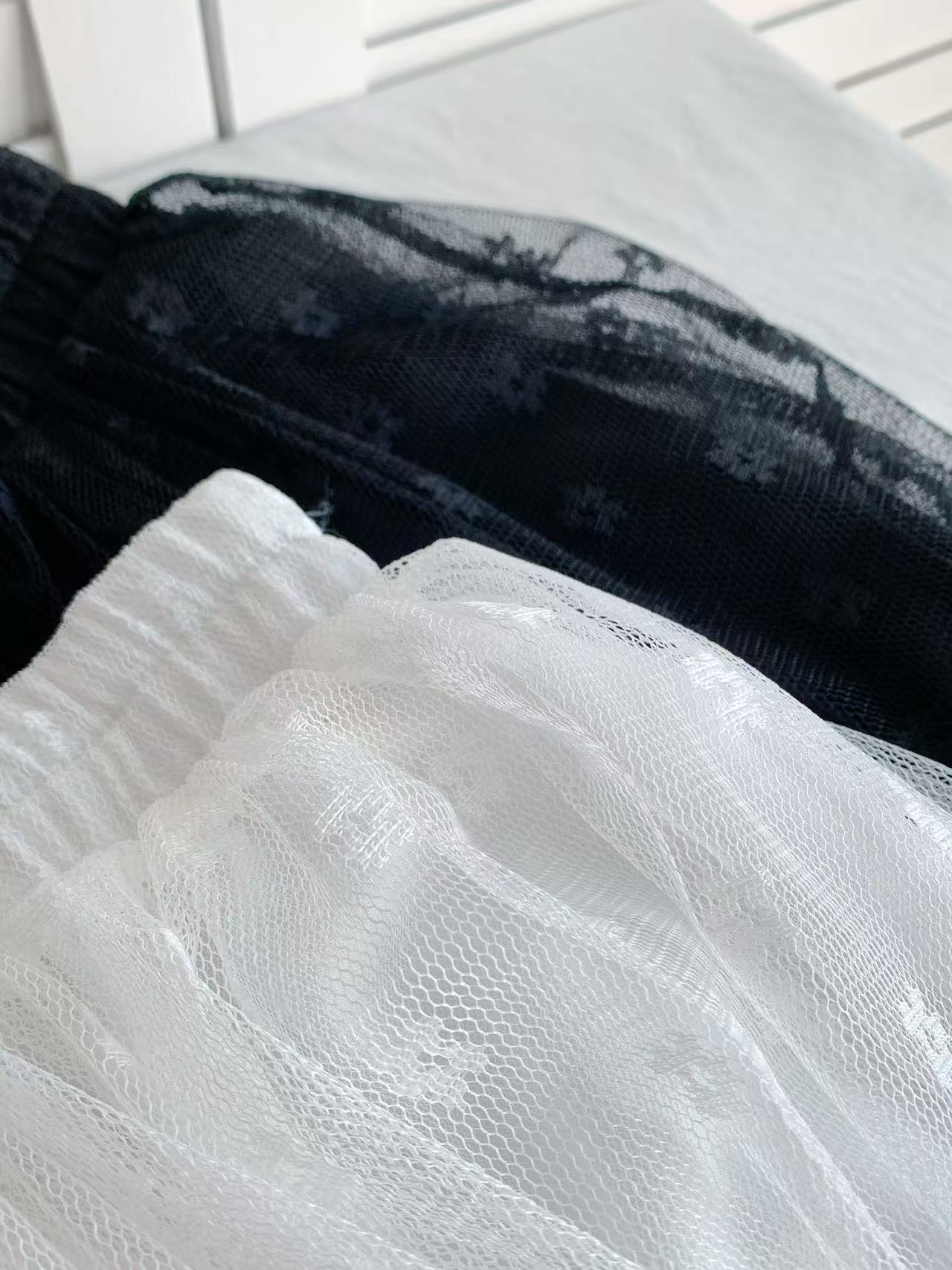 HELLO MILK TEE- 86010 蕾絲半裙