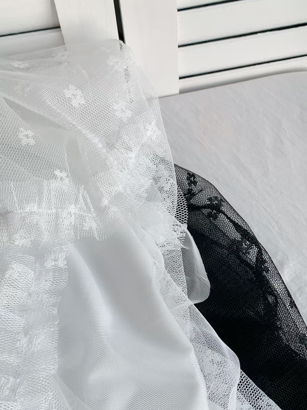 HELLO MILK TEE- 86010 蕾絲半裙