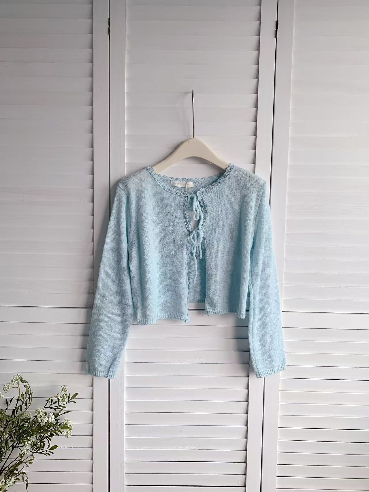 HELLO MILK TEE- 86033 針織開衫