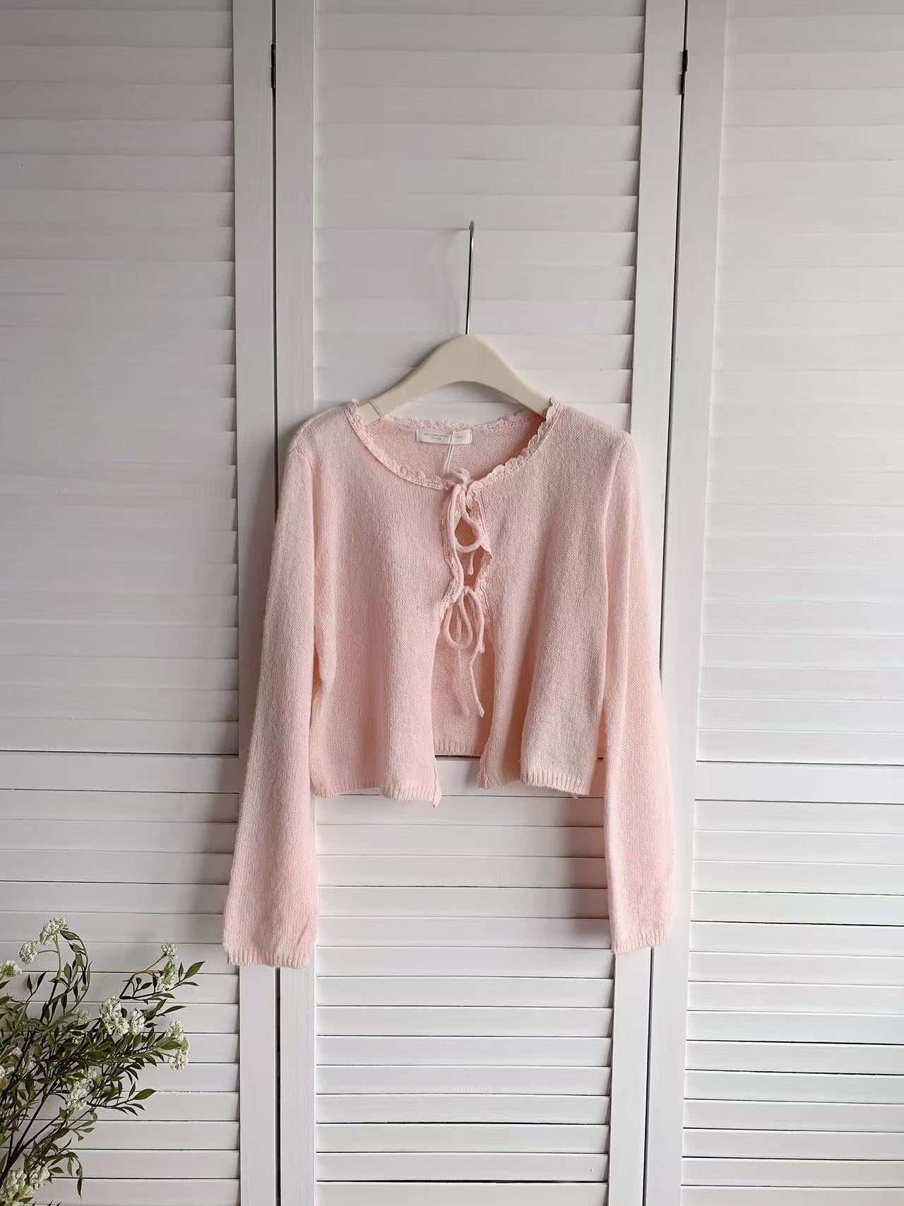 HELLO MILK TEE- 86033 針織開衫