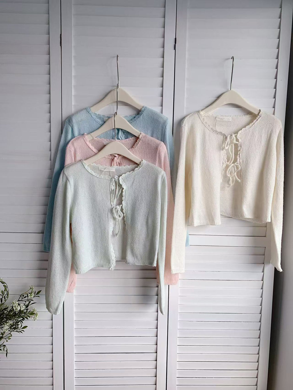 HELLO MILK TEE- 86033 針織開衫