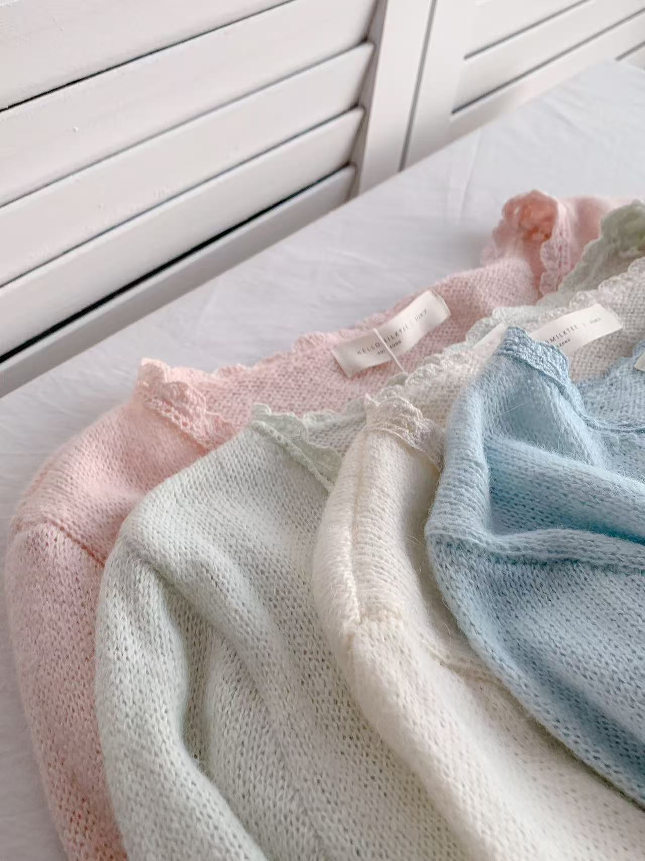 HELLO MILK TEE- 86033 針織開衫