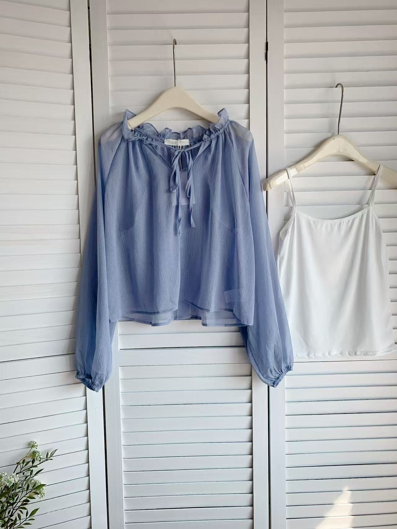 HELLO MILK TEE- 86065 網紗套裝