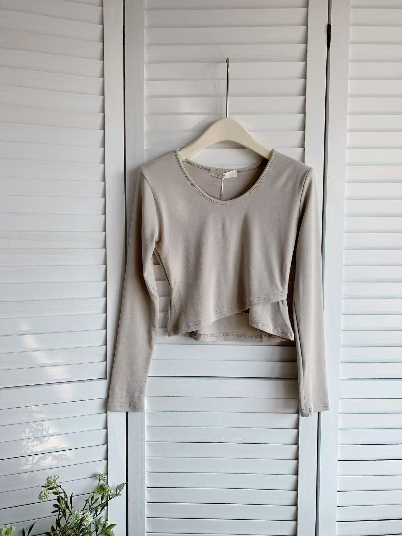 HELLO MILK TEE- 86022 圓領上衣