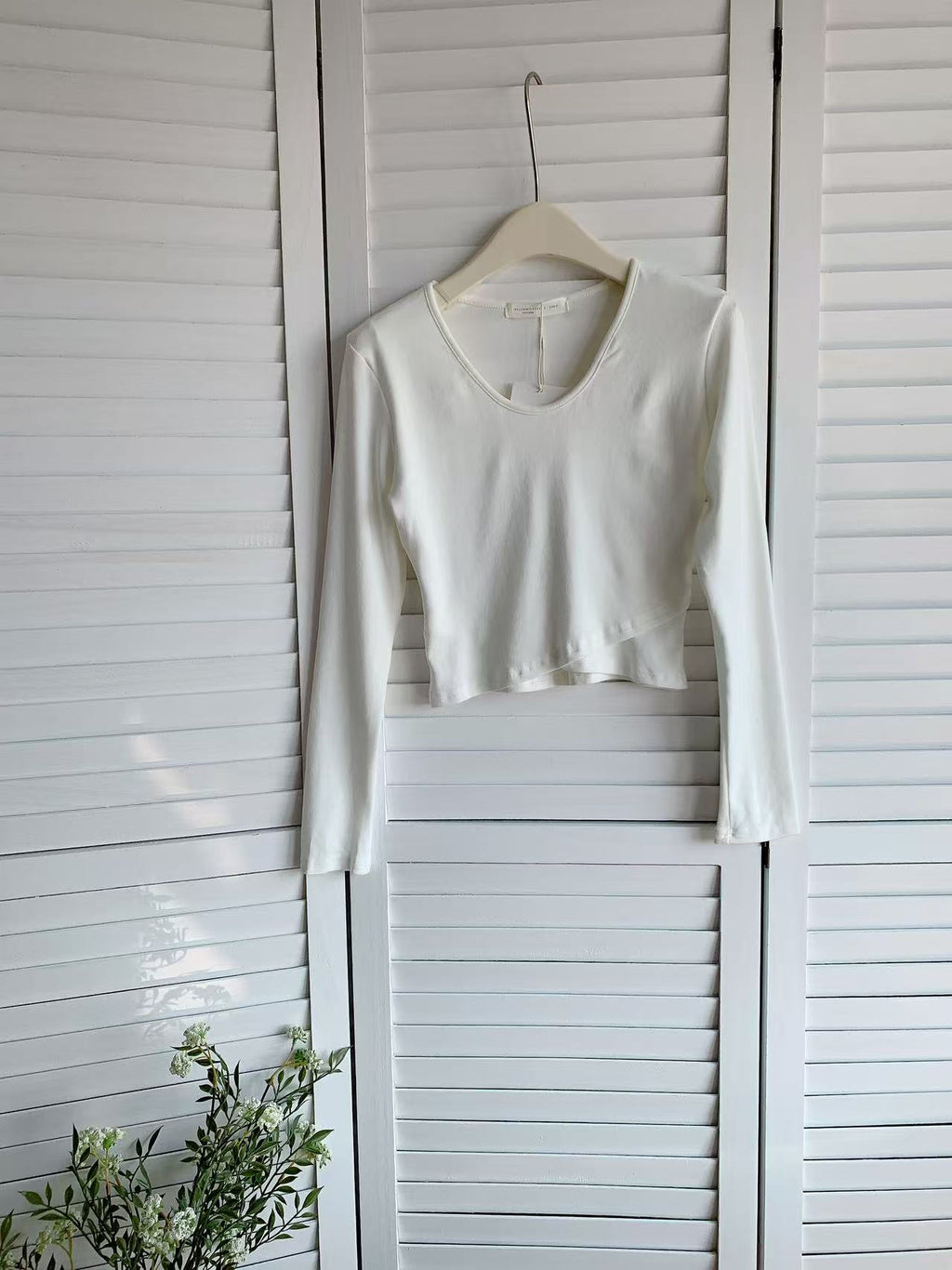 HELLO MILK TEE- 86022 圓領上衣