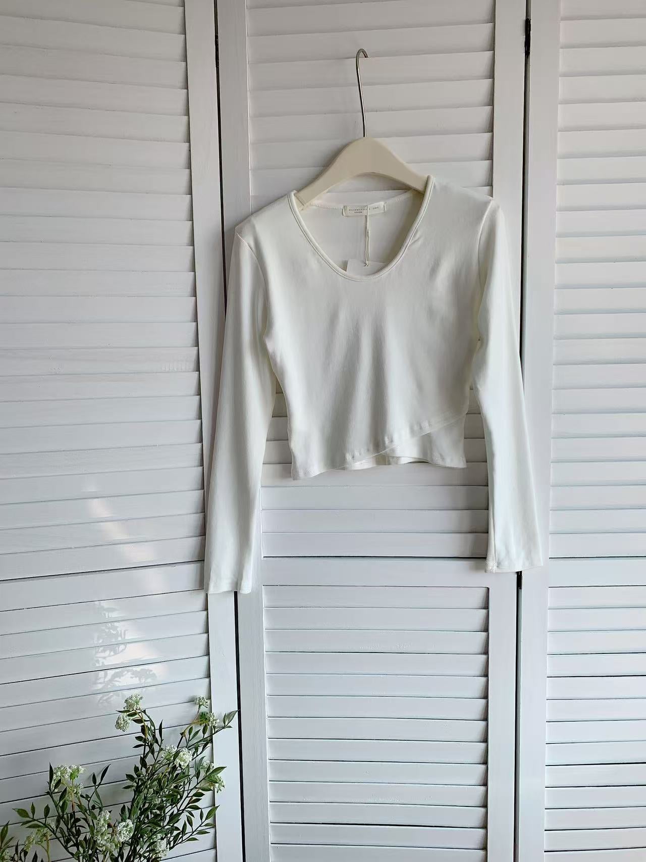 HELLO MILK TEE- 86022 圓領上衣