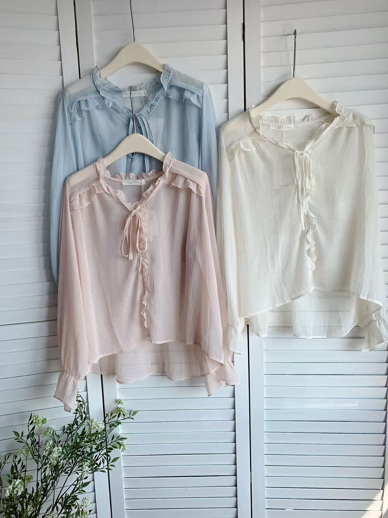 HELLO MILK TEE- 86068 百搭襯衣