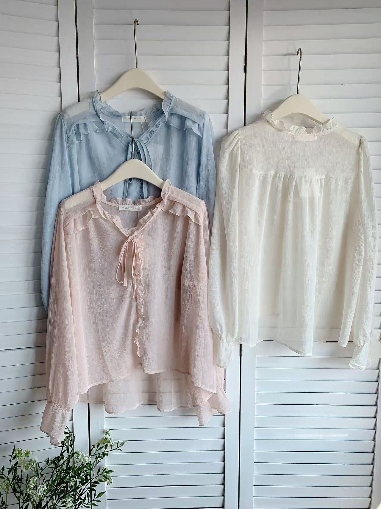 HELLO MILK TEE- 86068 百搭襯衣