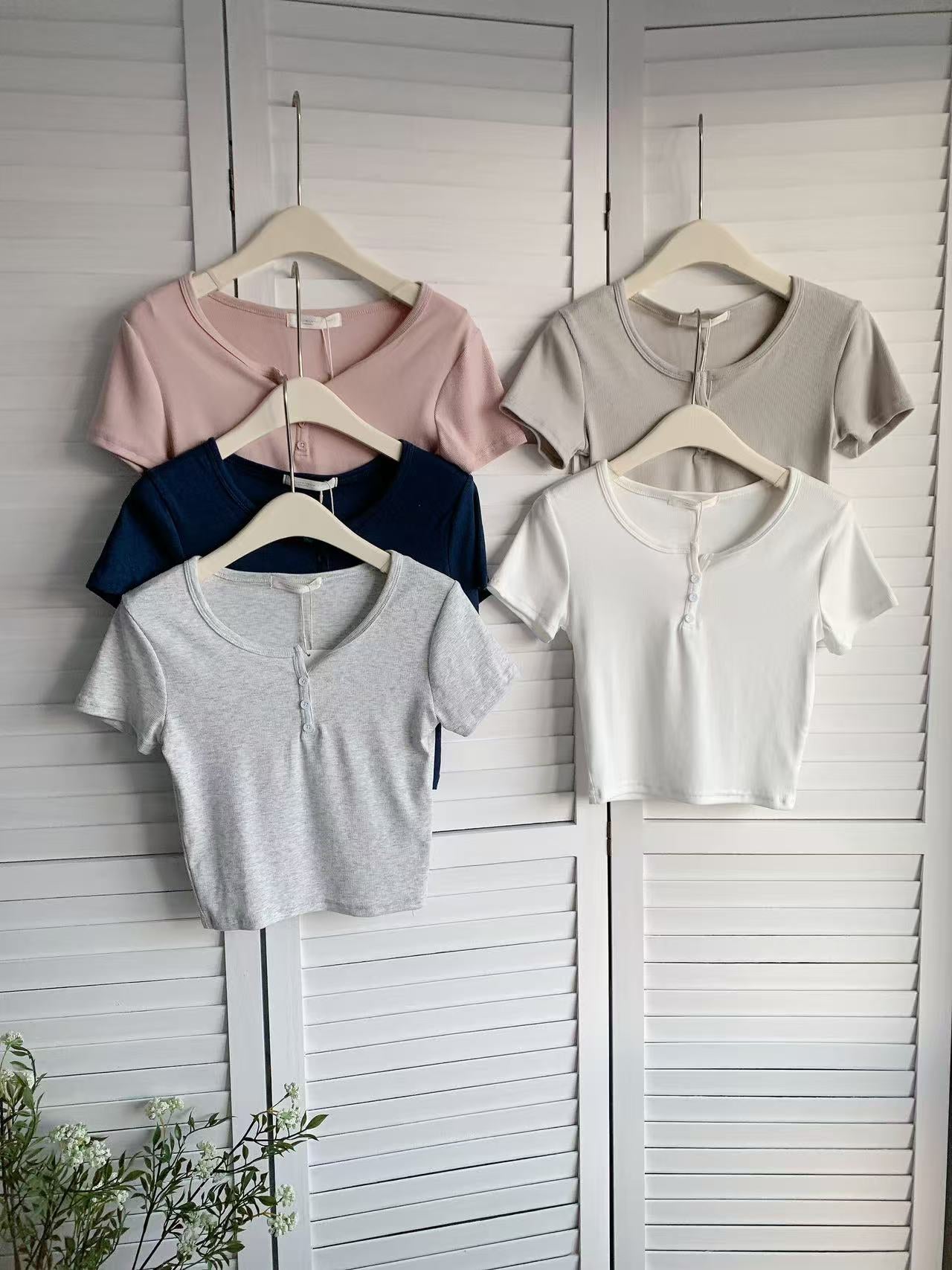 HELLO MILK TEE- 86025 短袖上衣